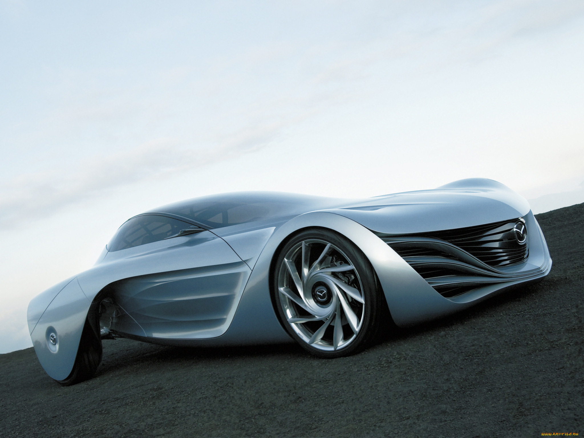 mazda, taiki, concept, 2007, автомобили, mazda, 2007, concept, taiki, металлик, car