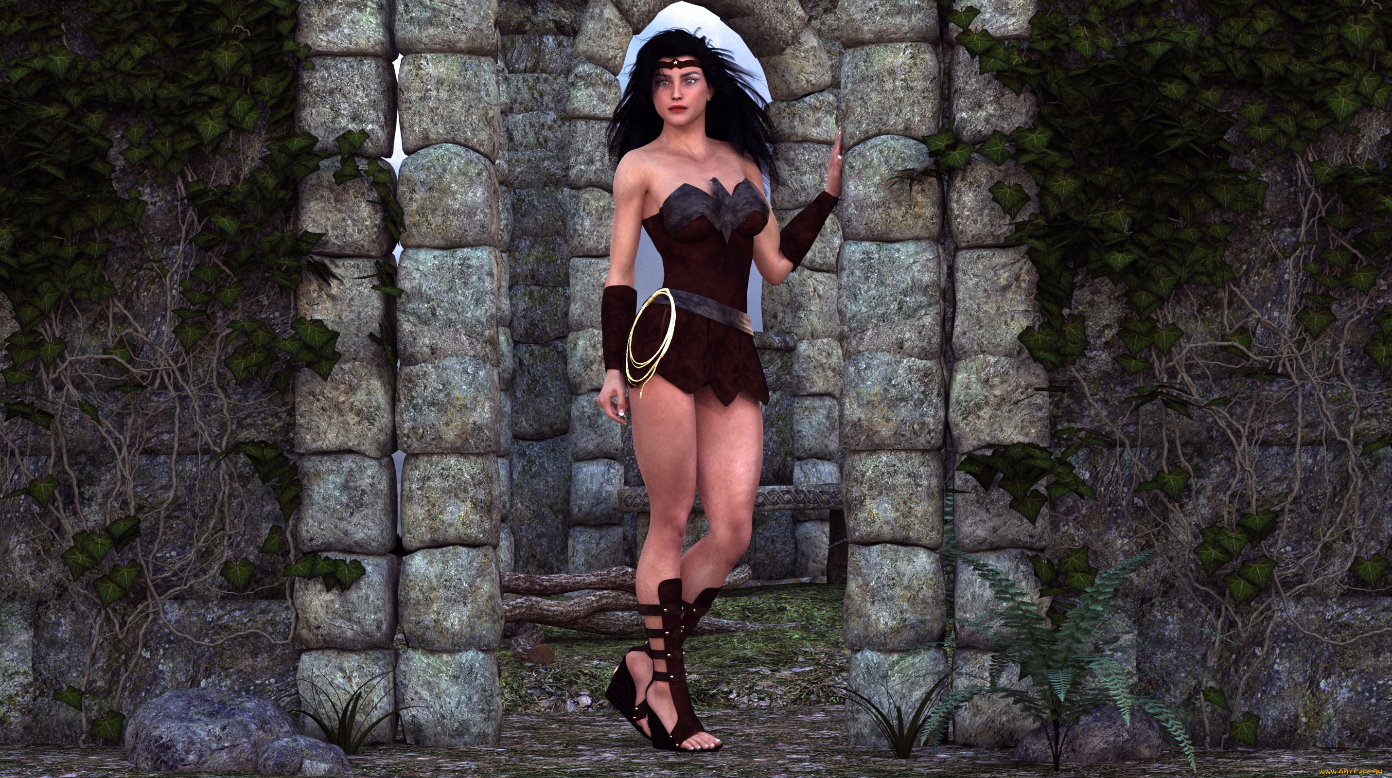 3д, графика, люди, , people, фон, взгляд, девушка