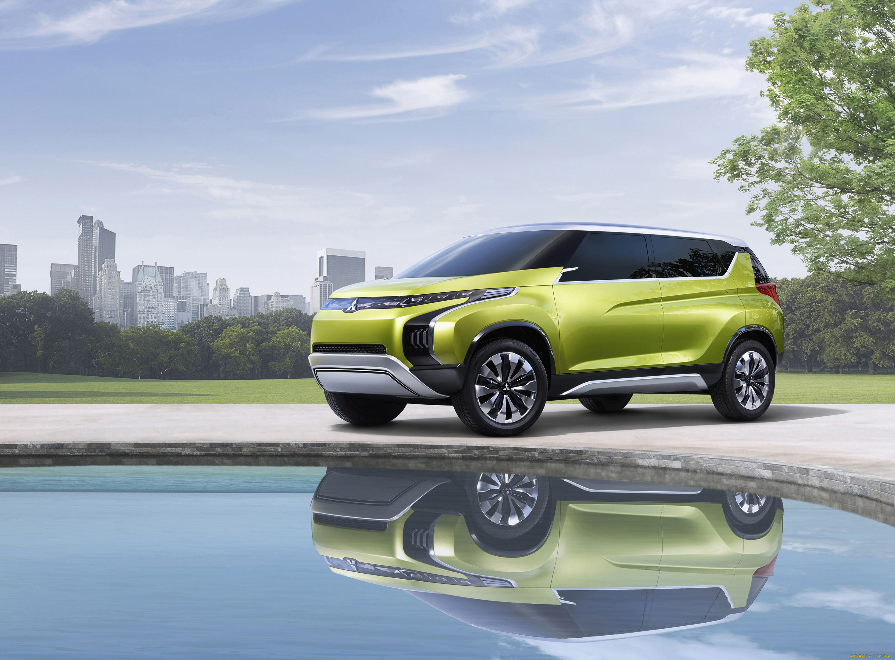 mitsubishi, gc-phev, concept, 2014, автомобили, mitsubishi, 3d, 2014, concept, gc-phev