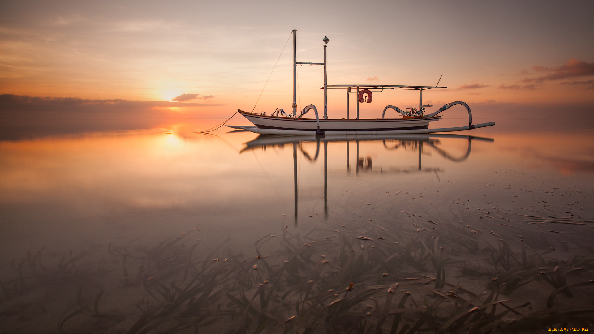 корабли, лодки, , шлюпки, проф, фото, балийский, рассвет
