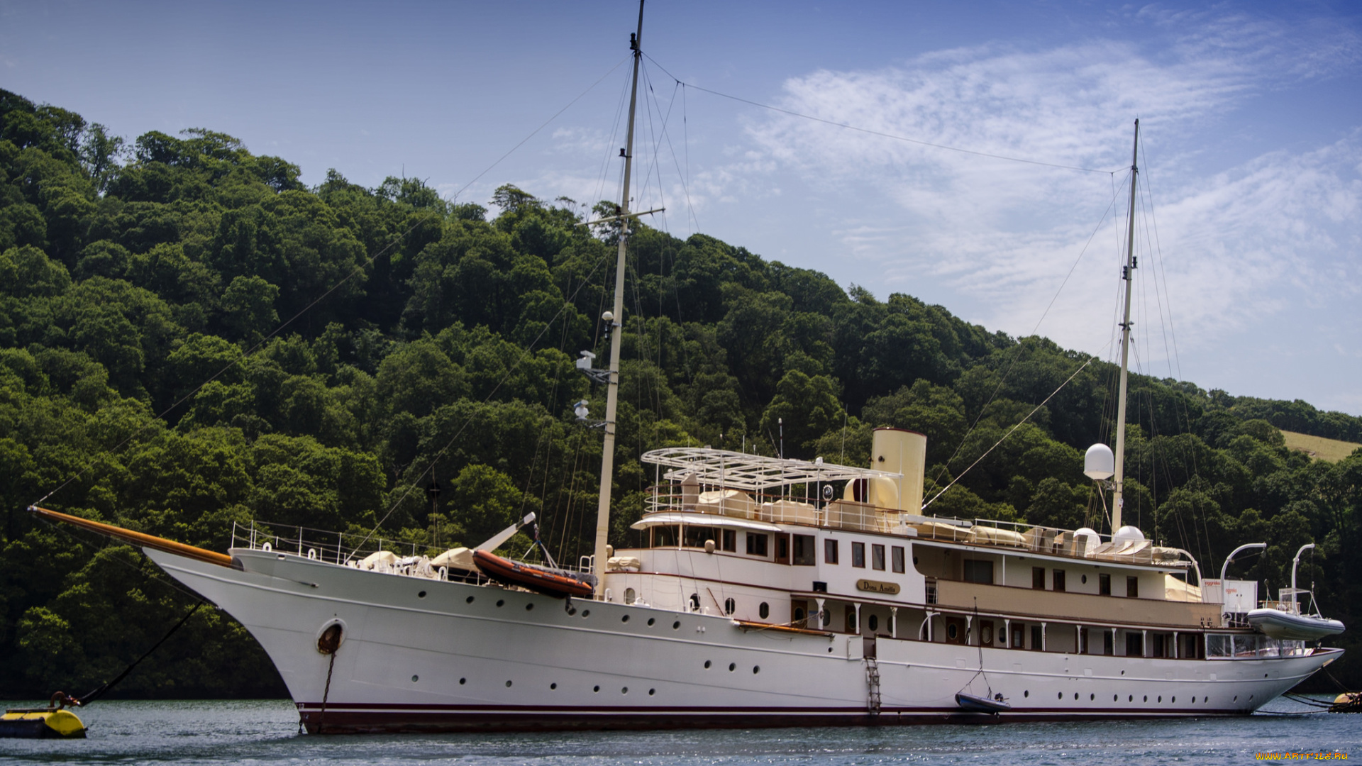 корабли, Яхты, суперяхта