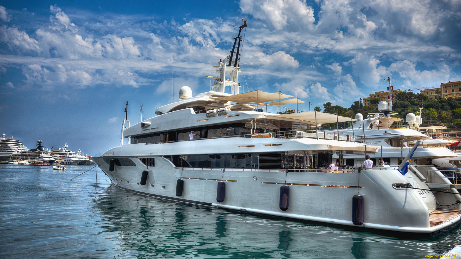 корабли, Яхты, суперяхта
