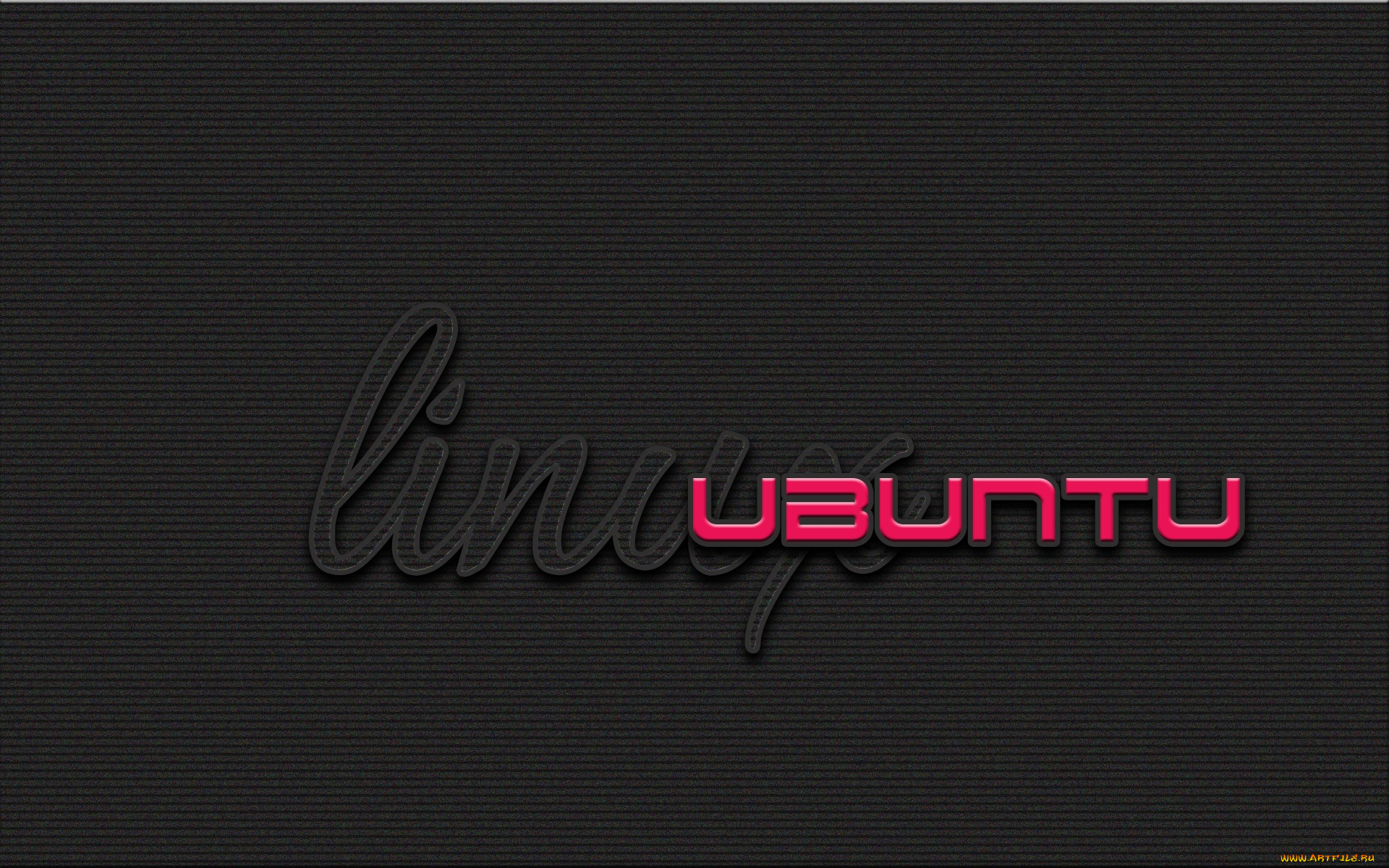 компьютеры, ubuntu, linux, фон, логотип