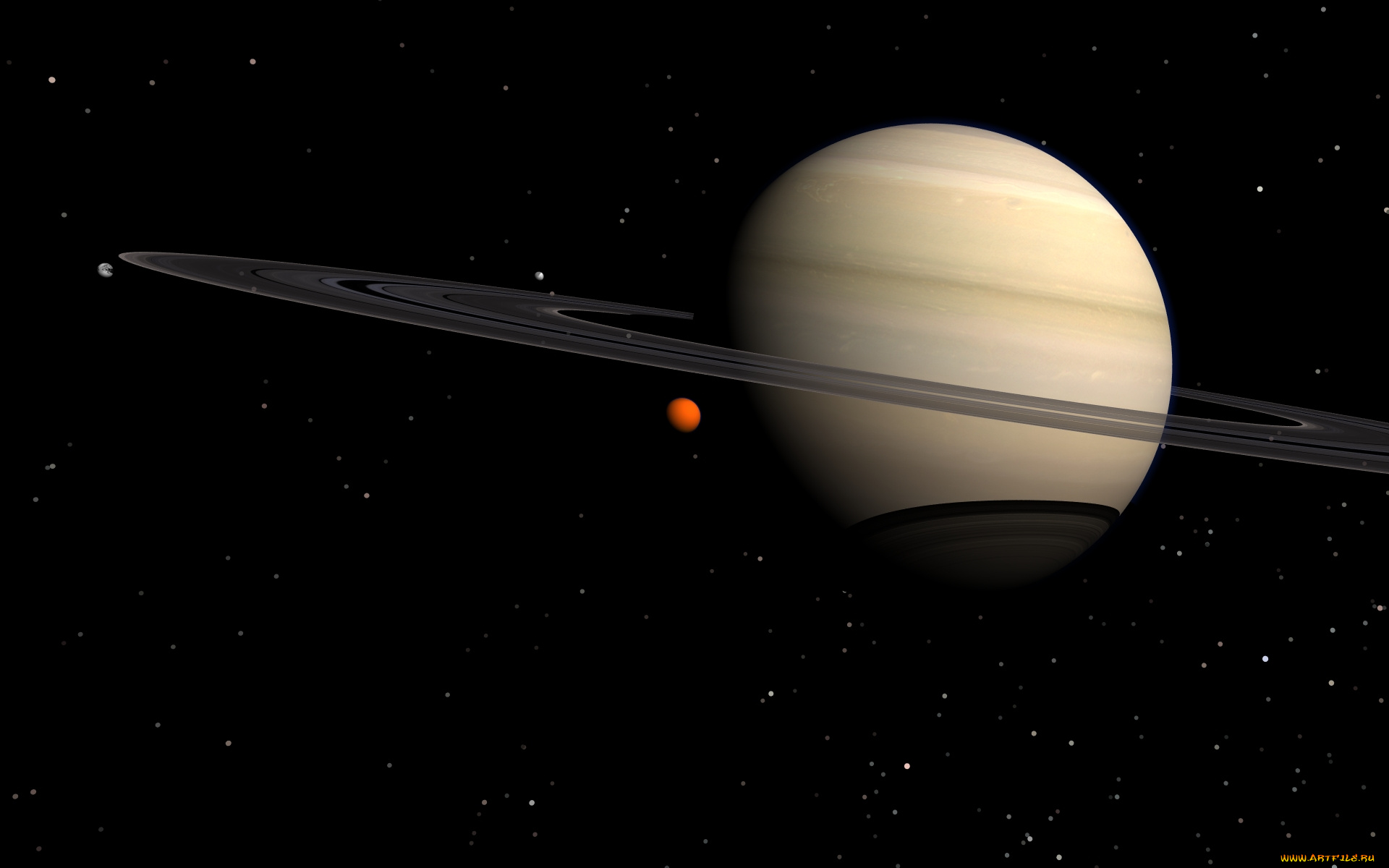 космос, сатурн, галактика, планета, вселенная, звезды