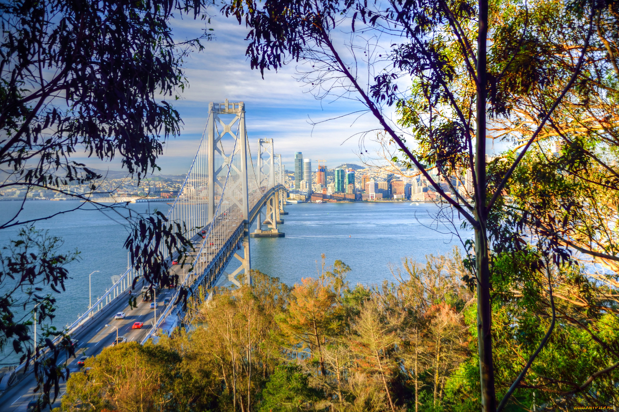 san, francisco, города, сан-франциско, , сша, панорама