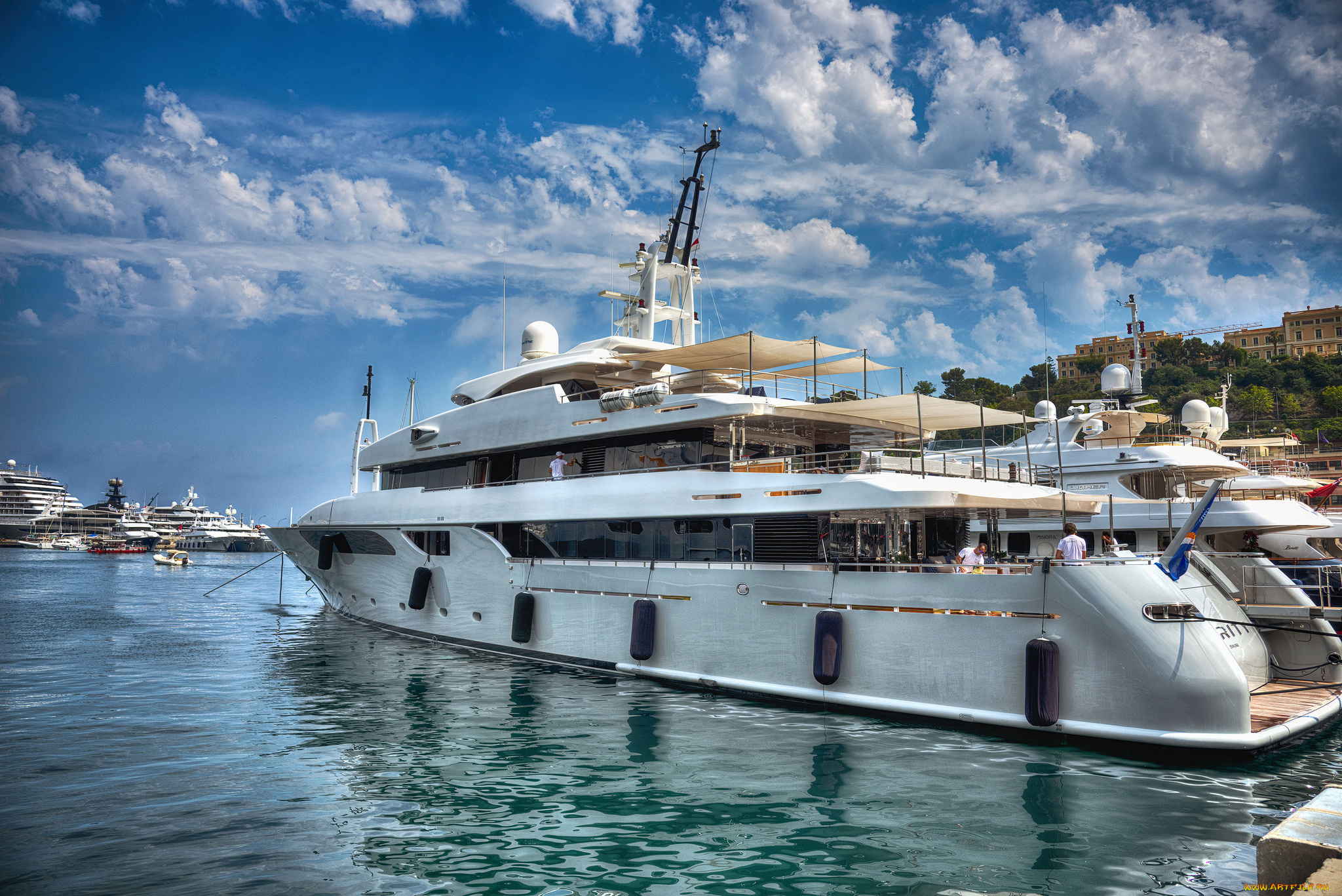 корабли, Яхты, суперяхта