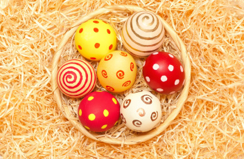 обоя праздничные, пасха, яйца