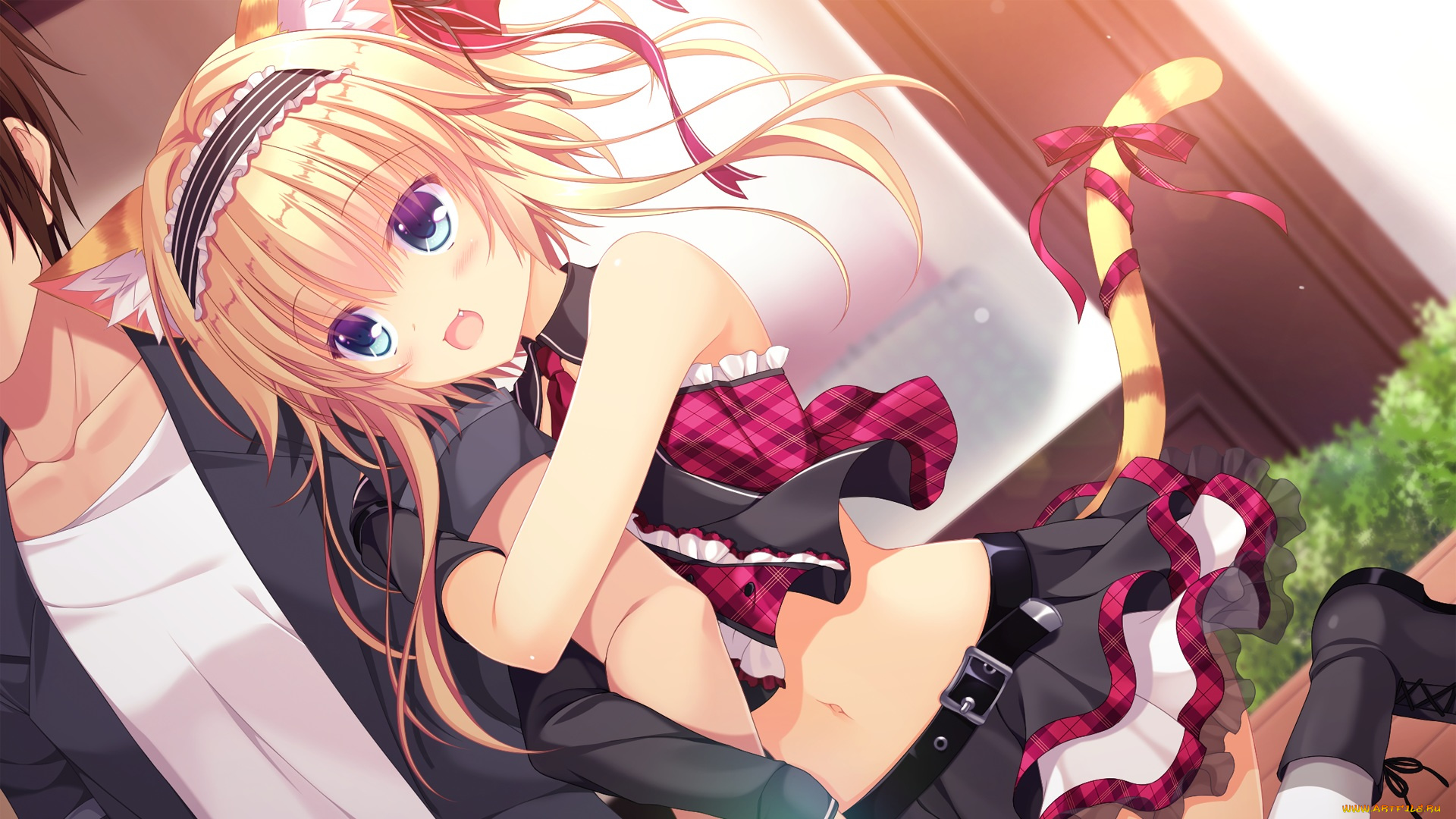 аниме, unknown, , другое, , фон, взгляд, девушка