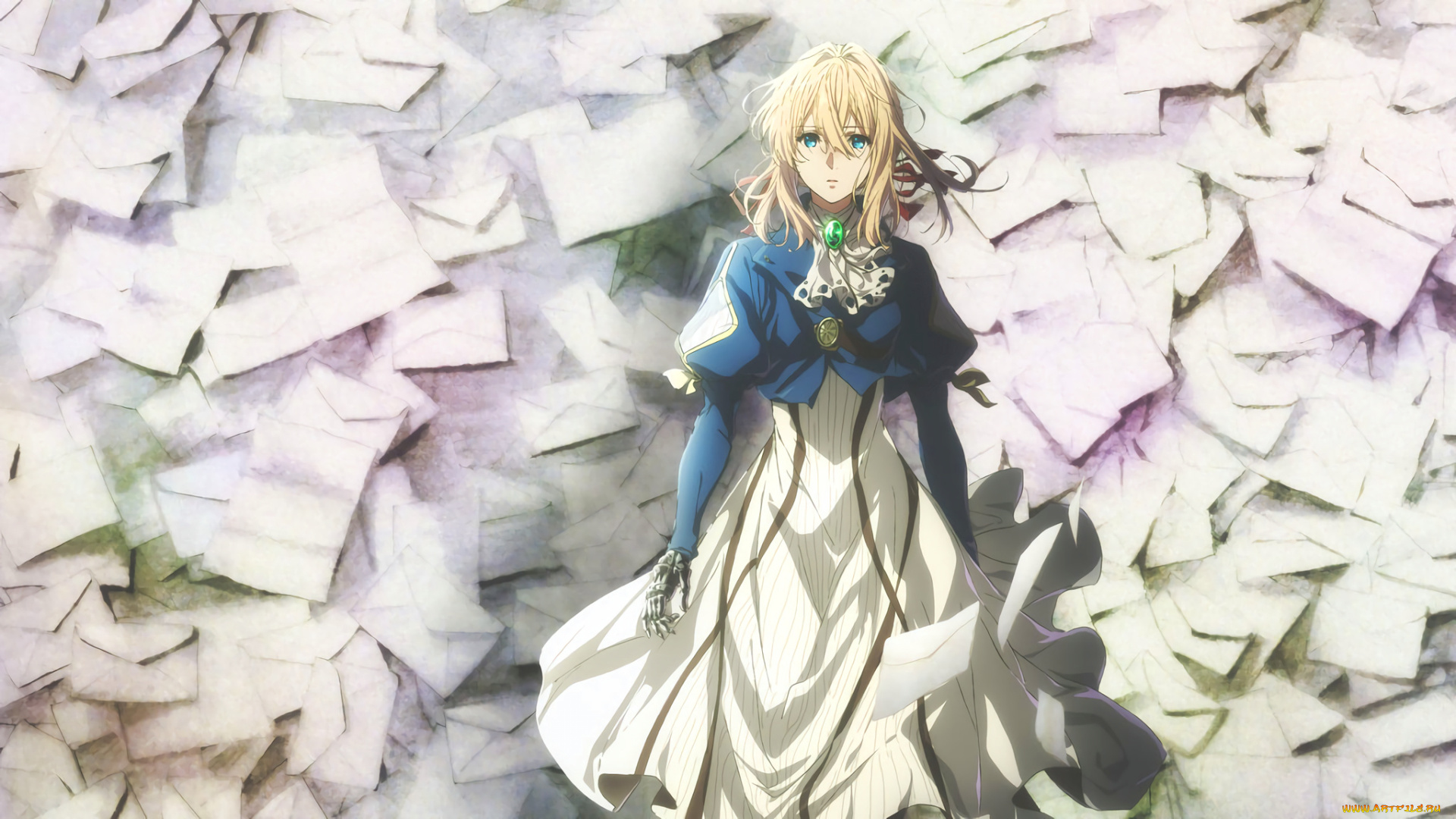 аниме, violet, evergarden, violet, evergarden