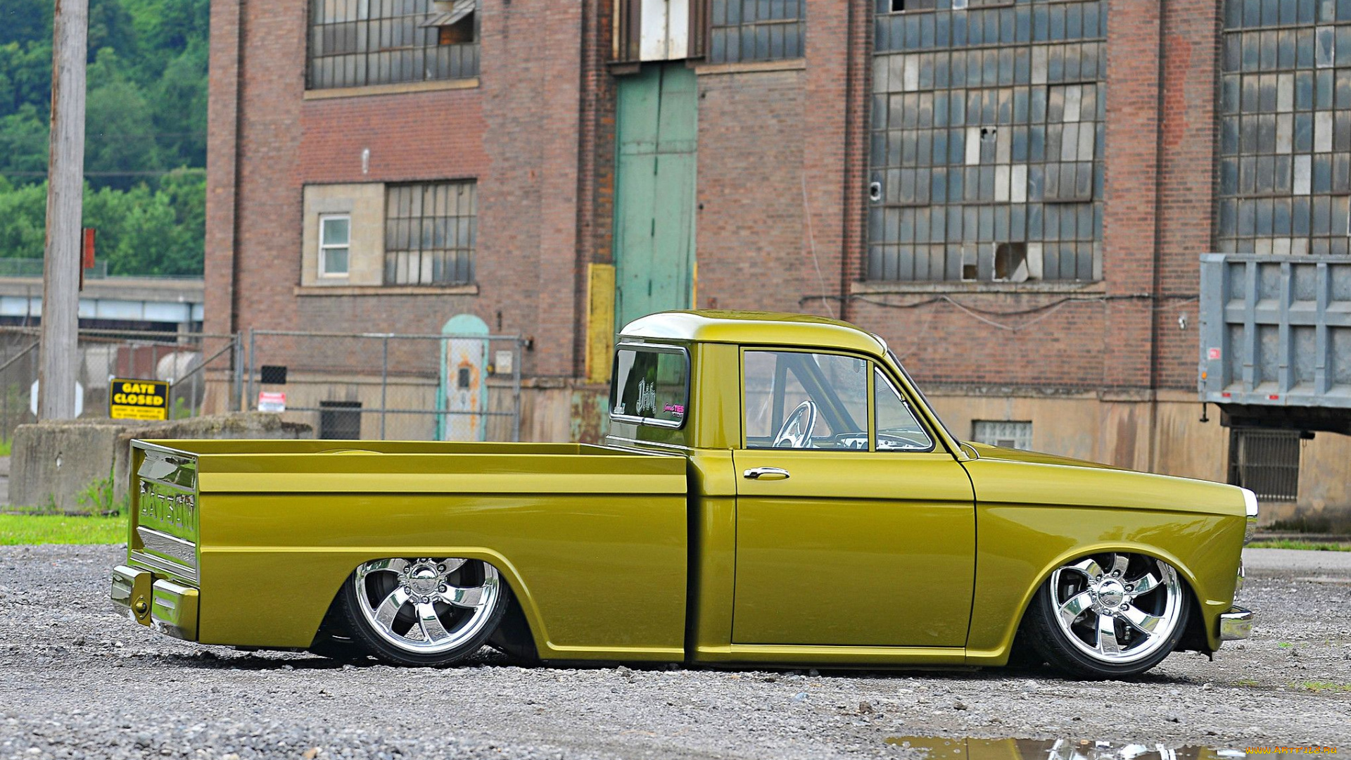 автомобили, custom, pick-up, datsun