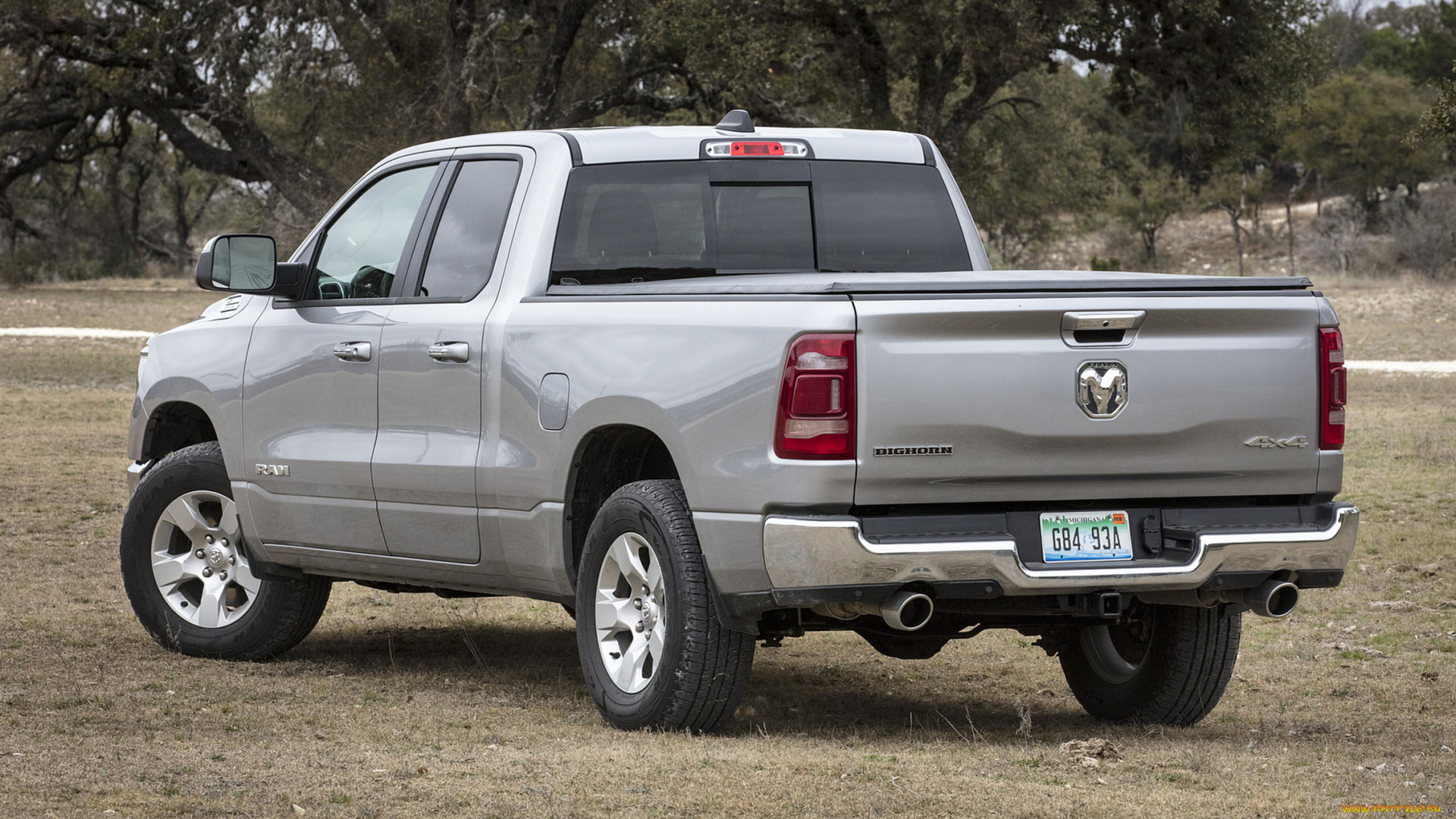 dodge, ram, 1500, big, horn, 2019, автомобили, ram, 2019, dodge, horn, big, серебряный, металлик, 1500