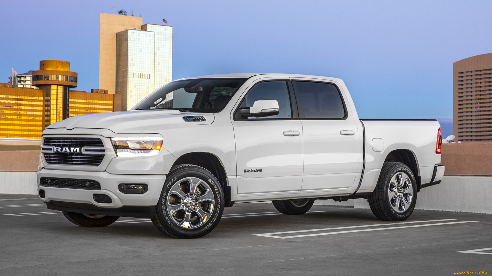 dodge, ram, 1500, big, horn, sport, 2019, автомобили, ram, big, horn, 1500, dodge, белый, sport, 2019
