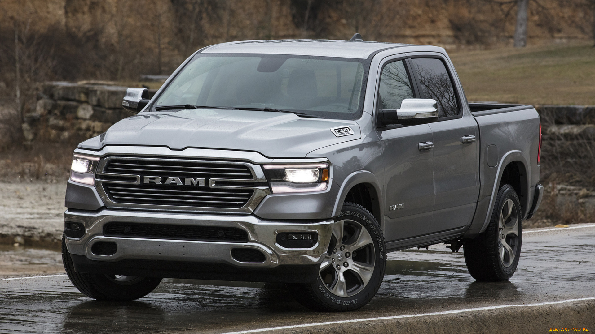 dodge, ram, 1500, laramie, 2019, автомобили, ram, 1500, dodge, 2019, laramie, серый, металлик