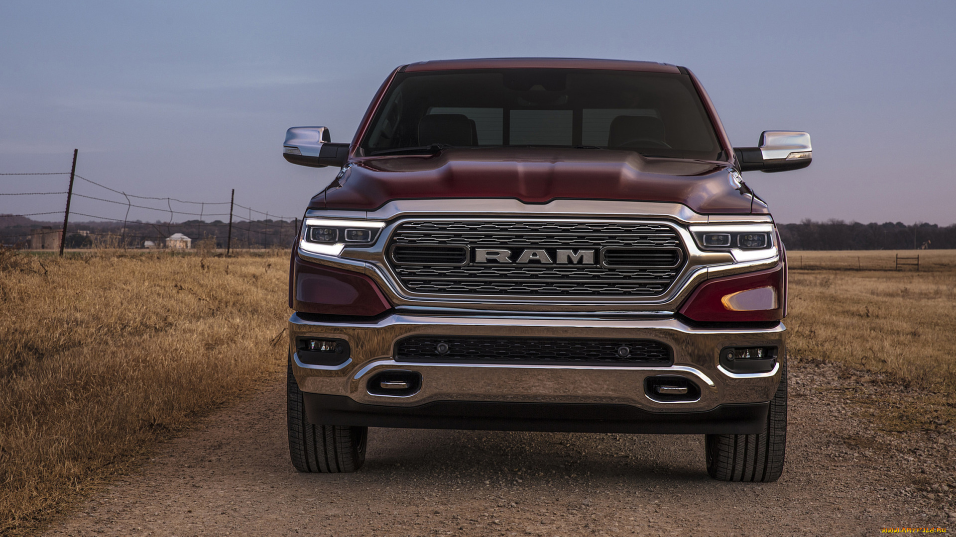 dodge, ram, 1500, limited, 2019, автомобили, ram, 1500, dodge, limited, 2019, бардовый