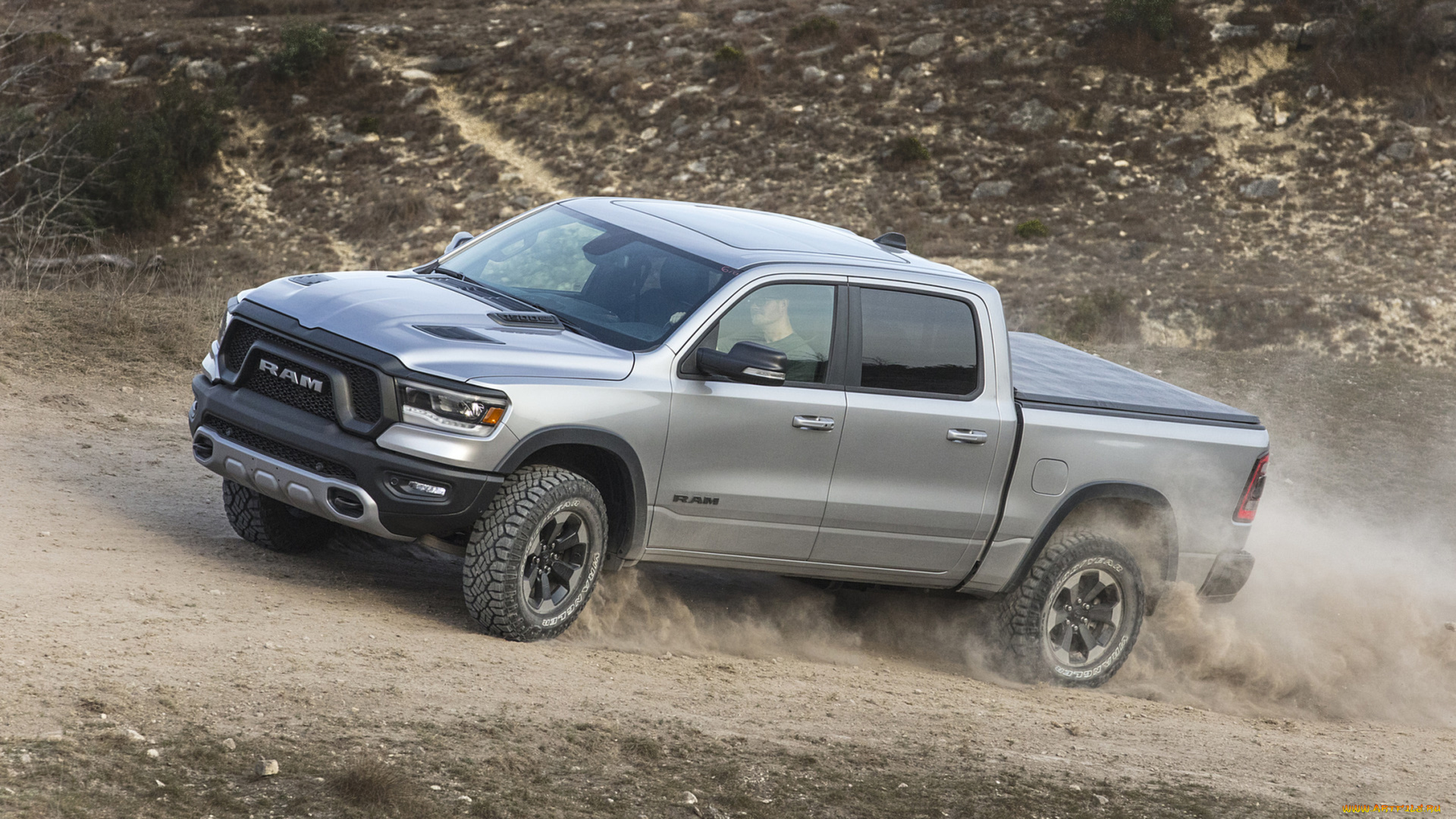 dodge, ram, 1500, rebel, 2019, автомобили, ram, dodge, rebel, 1500, серебряный, 2019, металлик
