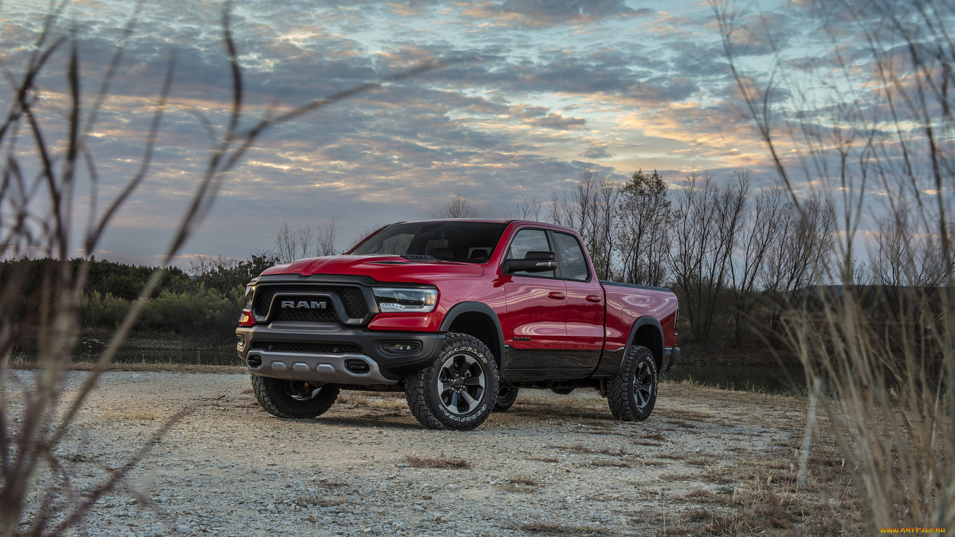 dodge, ram, 1500, rebel, 2019, автомобили, ram, dodge, красный, 1500, rebel, 2019