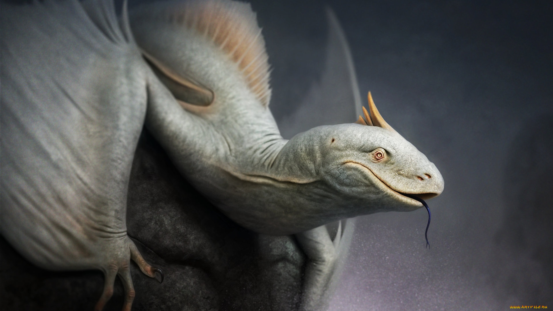 фэнтези, существа, alabaster, roberto, padula, ящер, арт