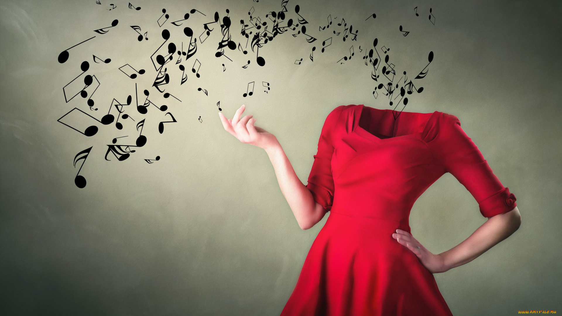 юмор, и, приколы, музыка, девушка, ноты