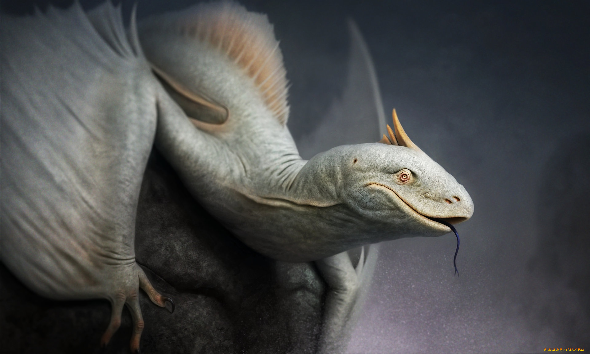 фэнтези, существа, alabaster, roberto, padula, ящер, арт