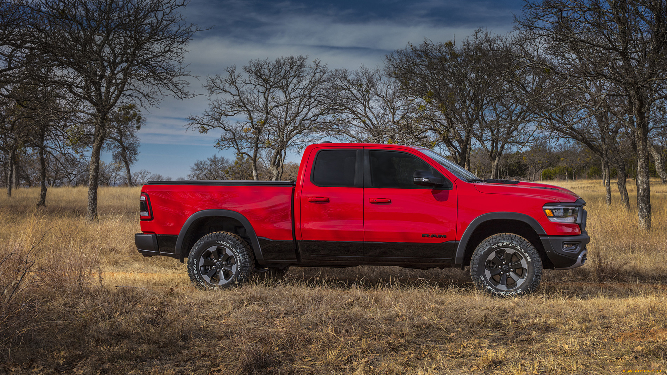 dodge, ram, 1500, rebel, 2019, автомобили, ram, 2019, красный, 1500, rebel, dodge