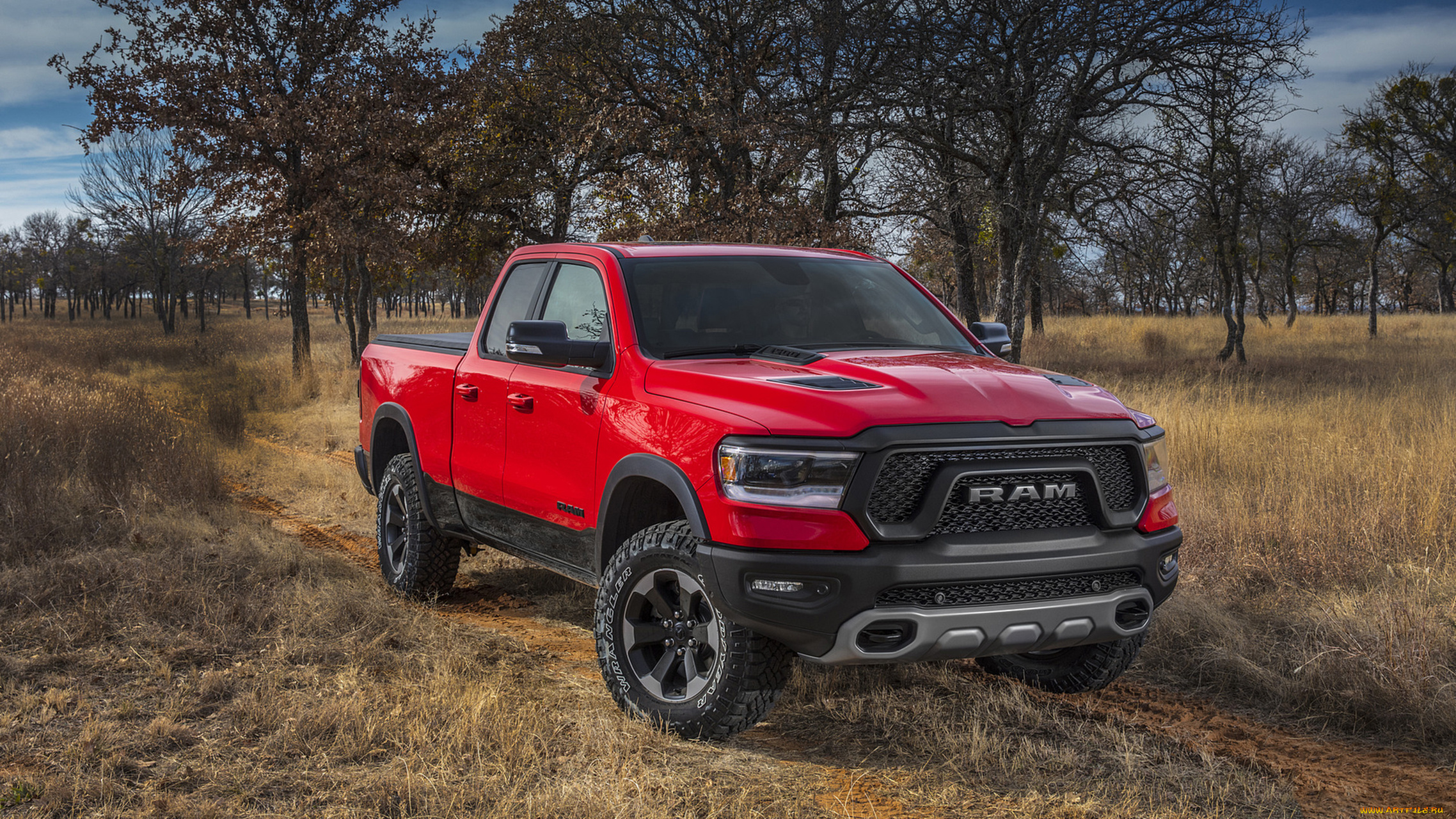dodge, ram, 1500, rebel, 2019, автомобили, ram, красный, dodge, 1500, rebel, 2019