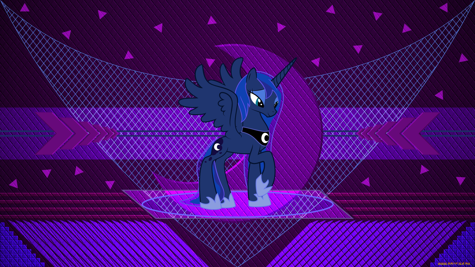 мультфильмы, my, little, pony, фон, пони