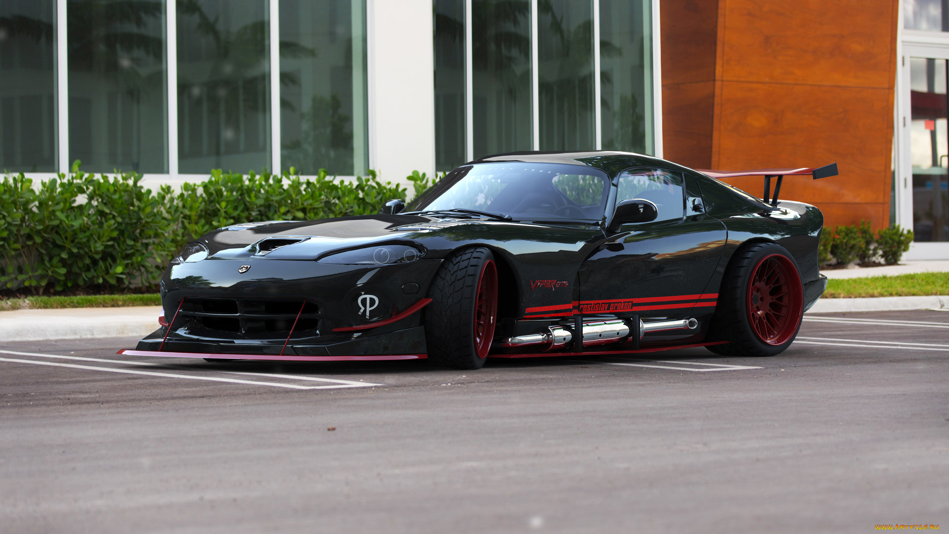 dodge, viper, gts, автомобили, 3д, dodge, viper, gts