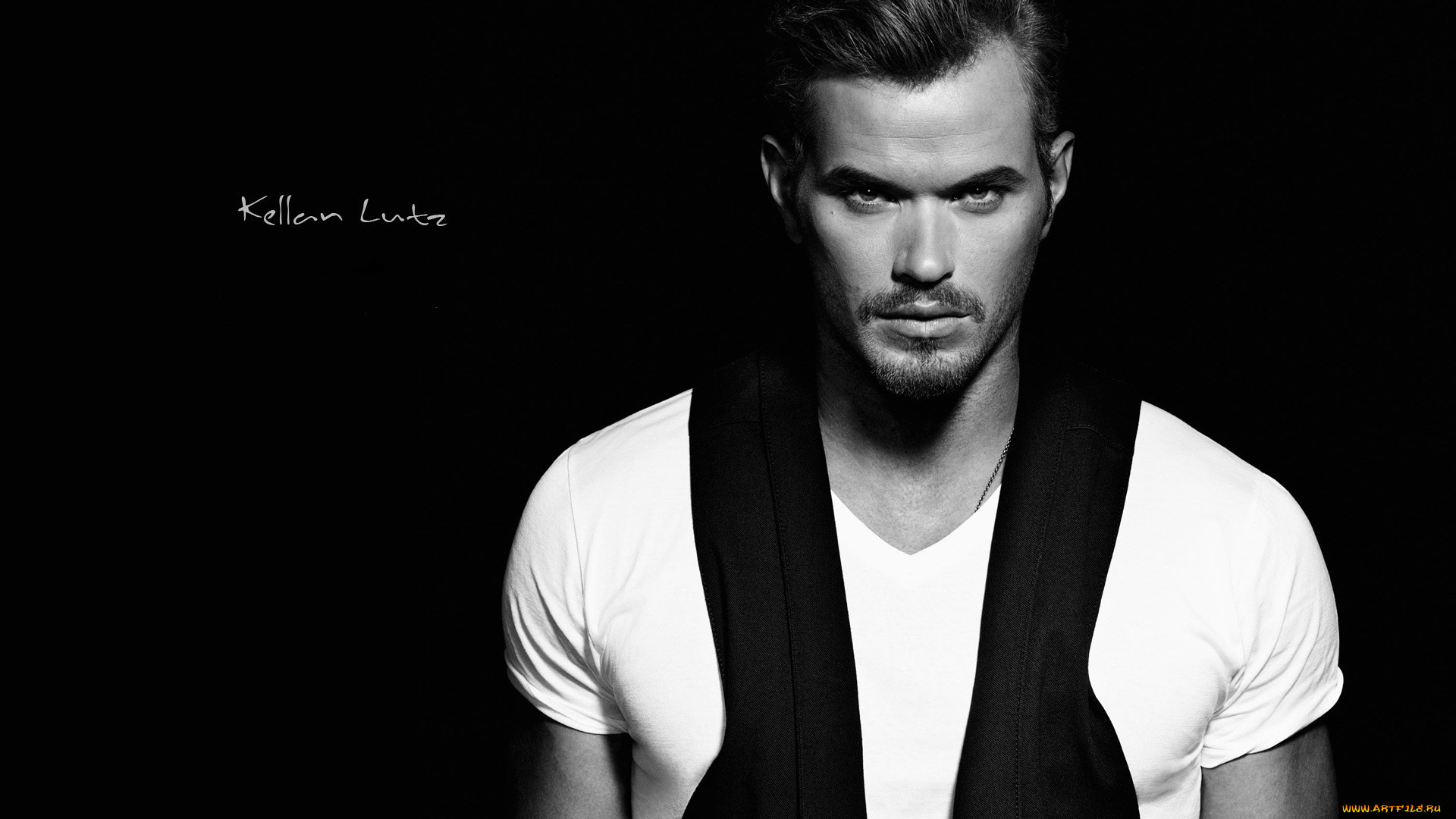 мужчины, kellan, lutz, монохром