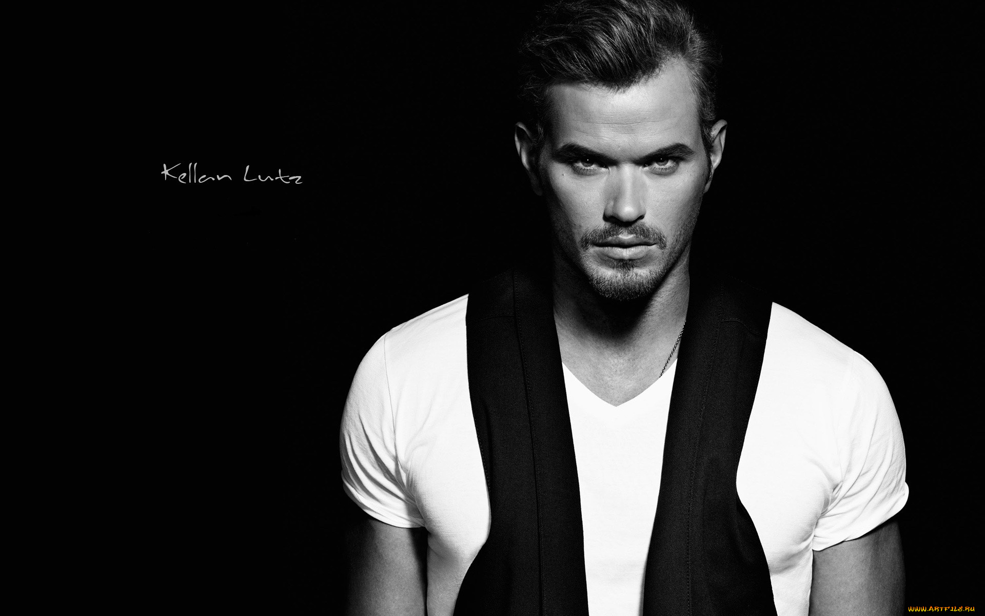 мужчины, kellan, lutz, монохром