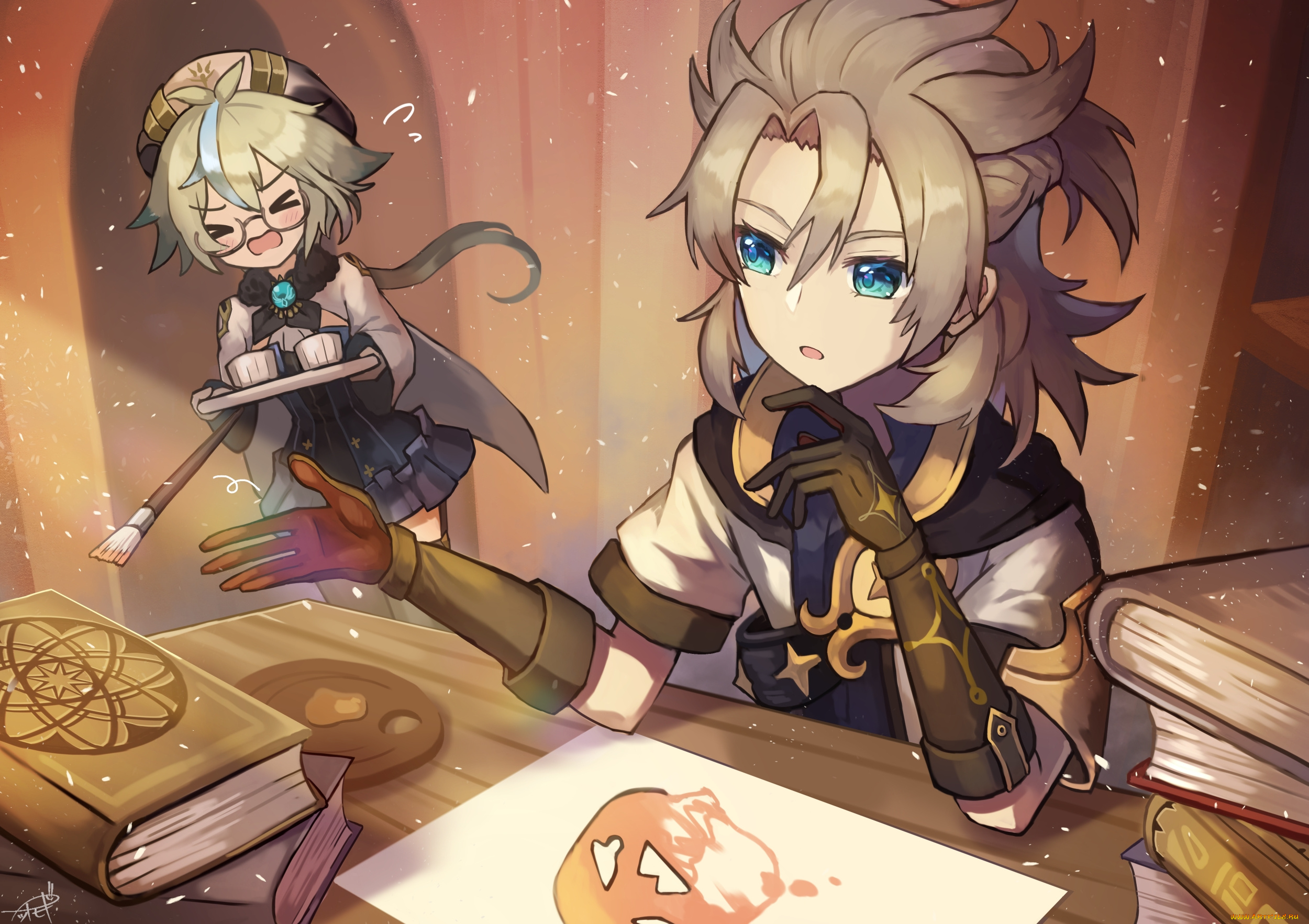 аниме, genshin, impact, genshin, impact