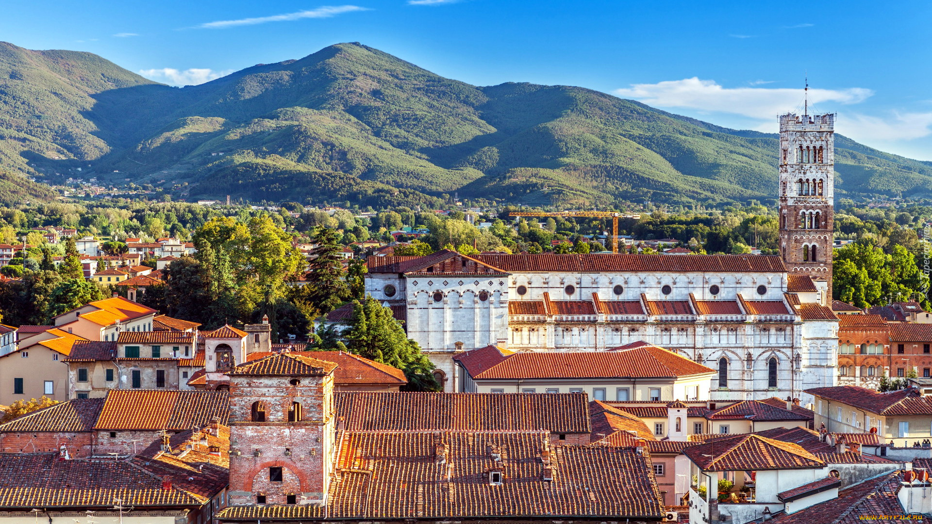 lukka, italy, города, -, панорамы