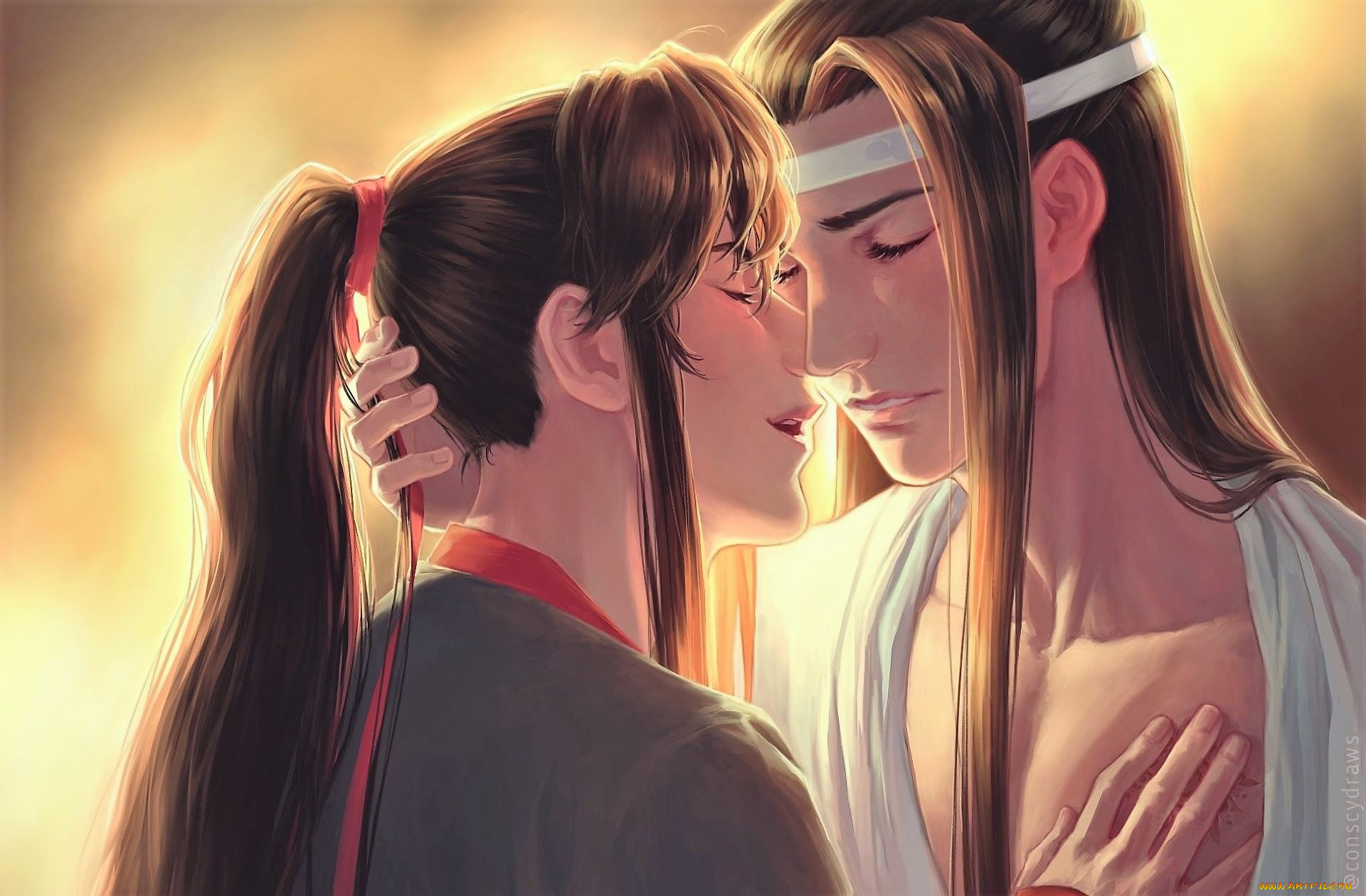 аниме, mo, dao, zu, shi, вэй, усянь, лань, ванцзи