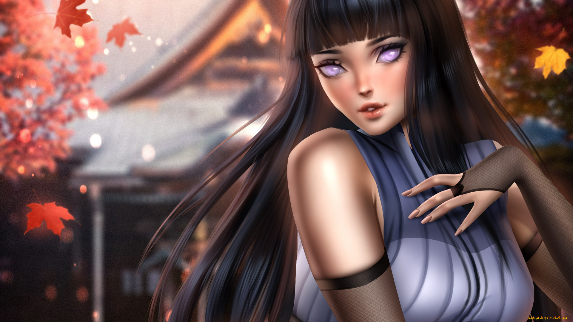 аниме, naruto, девушка