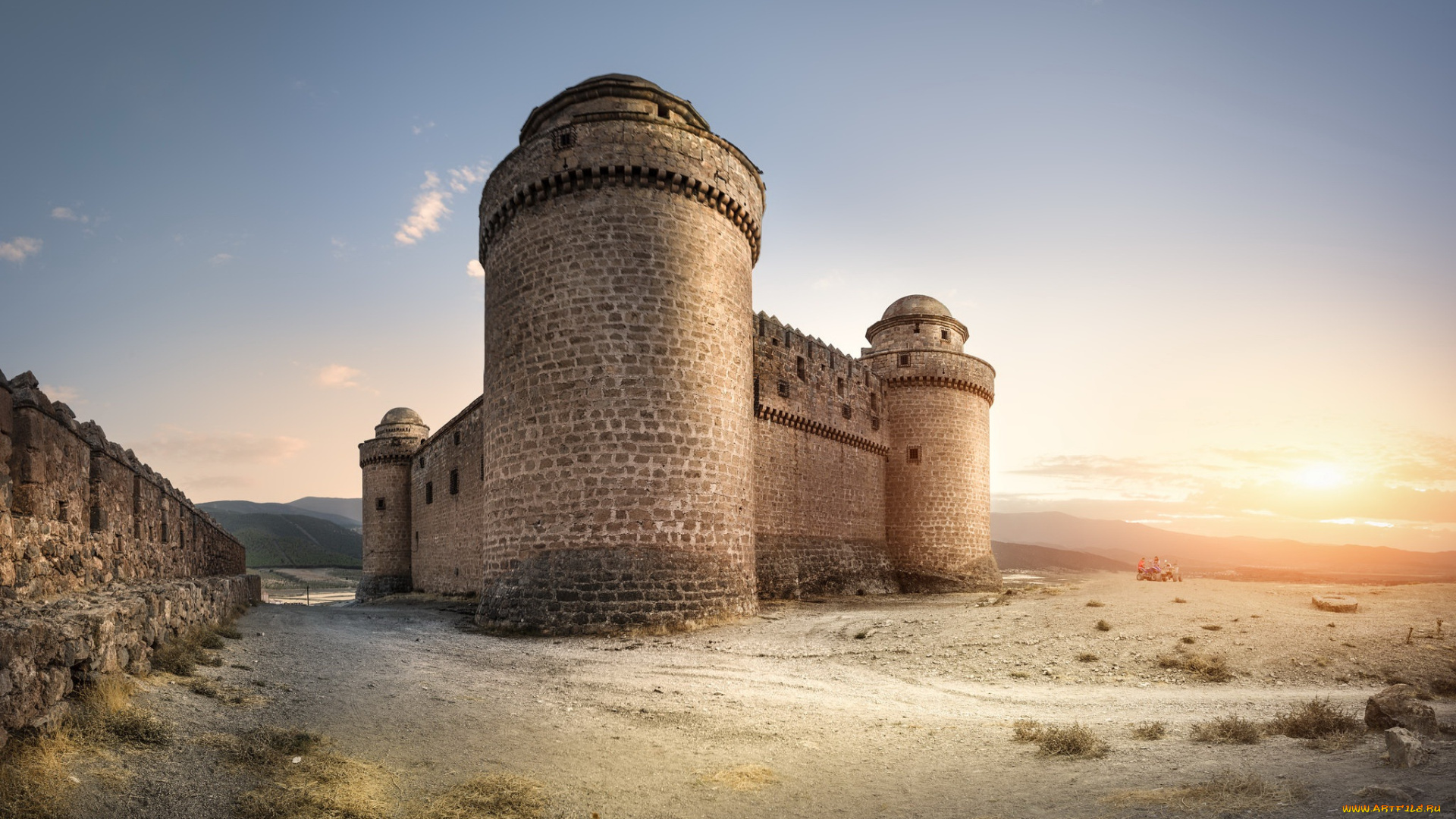 города, -, дворцы, , замки, , крепости, кастильо, де, ла, калаорра, провинция, гранада, испания, памятник, культуры, замок, андалусия