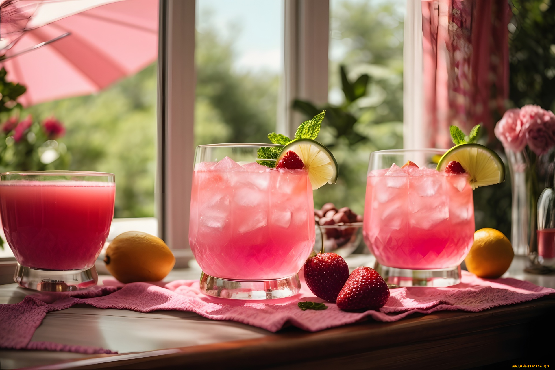 3д, графика, еда-, food, коктейль