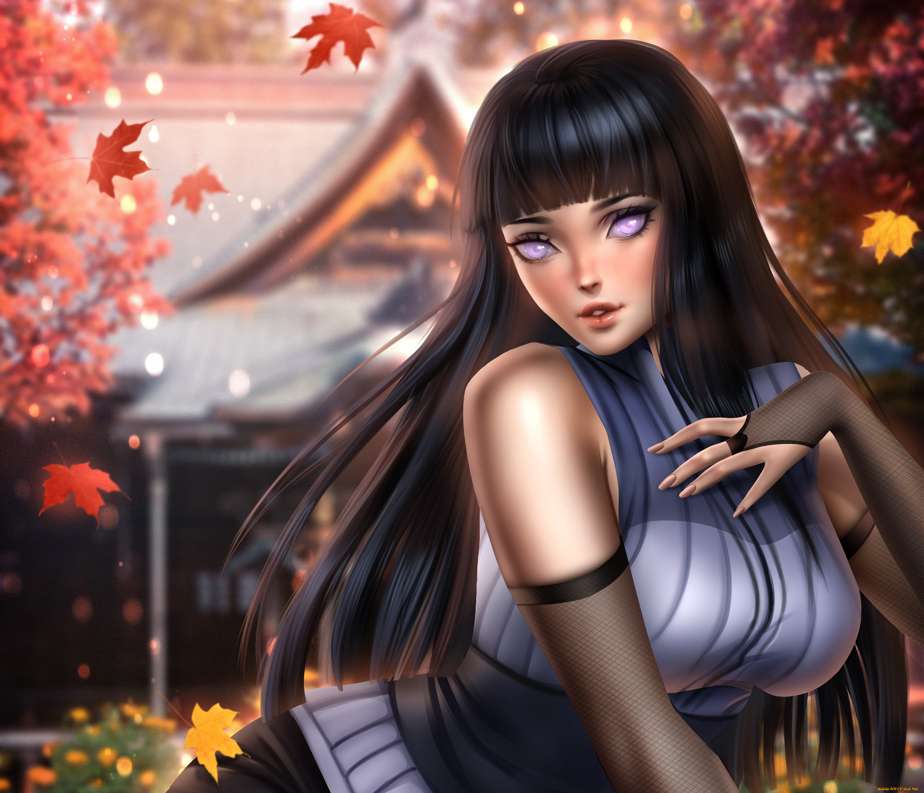 аниме, naruto, девушка