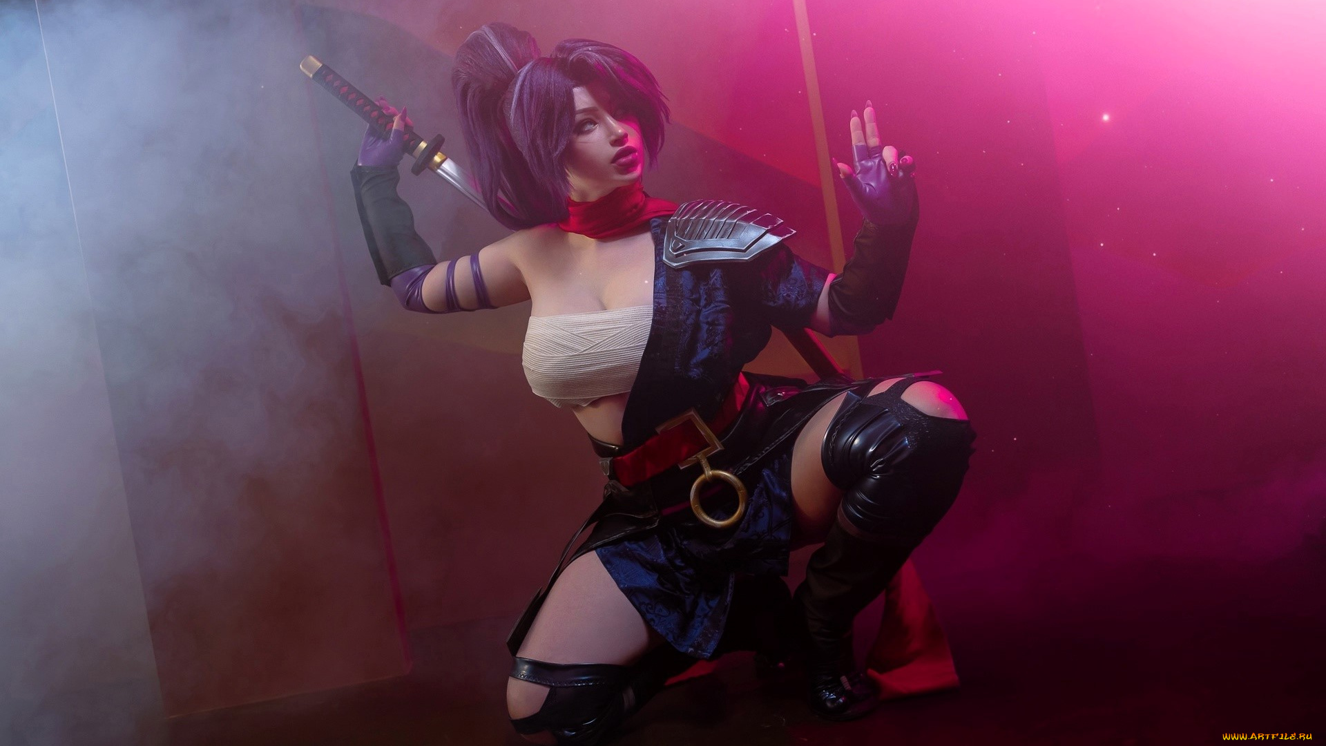 девушки, мария, давыдова, , lady, melamory, образ, косплей, наряд, меч