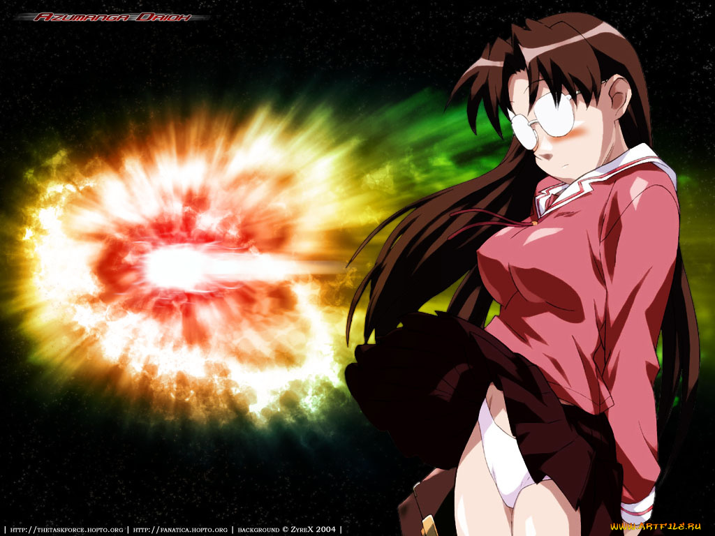 аниме, azumanga, daioh
