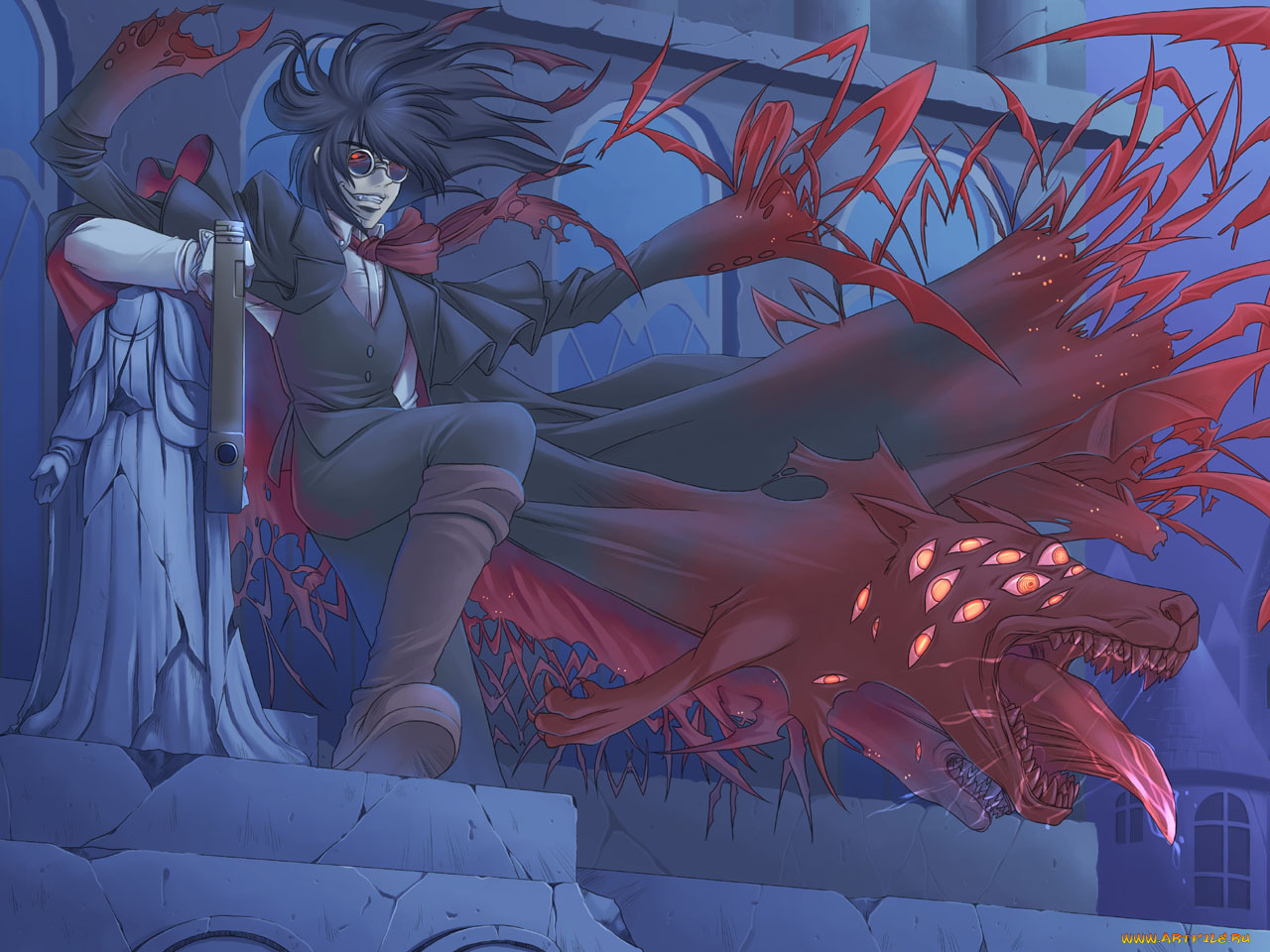 аниме, hellsing