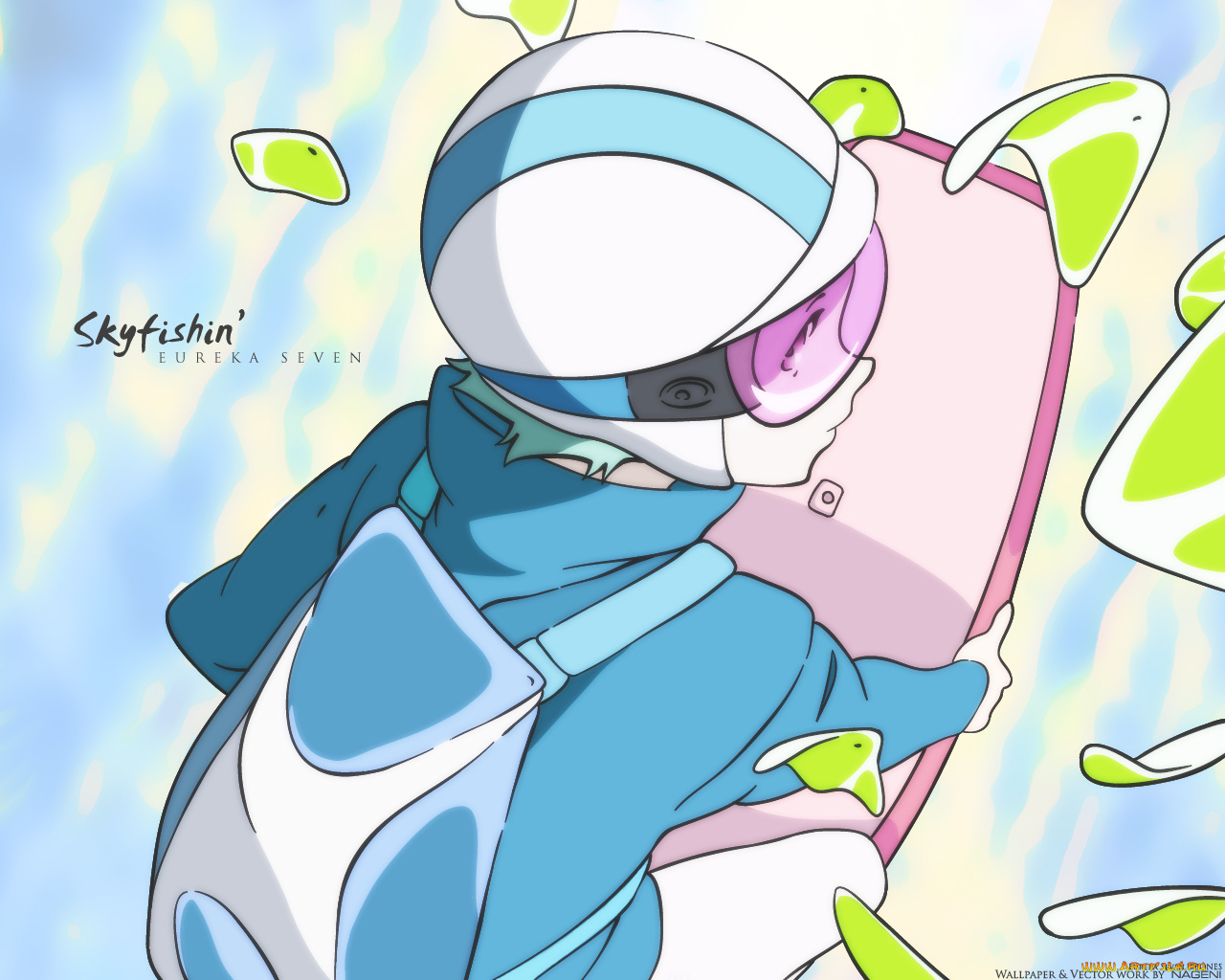 аниме, eureka, seven