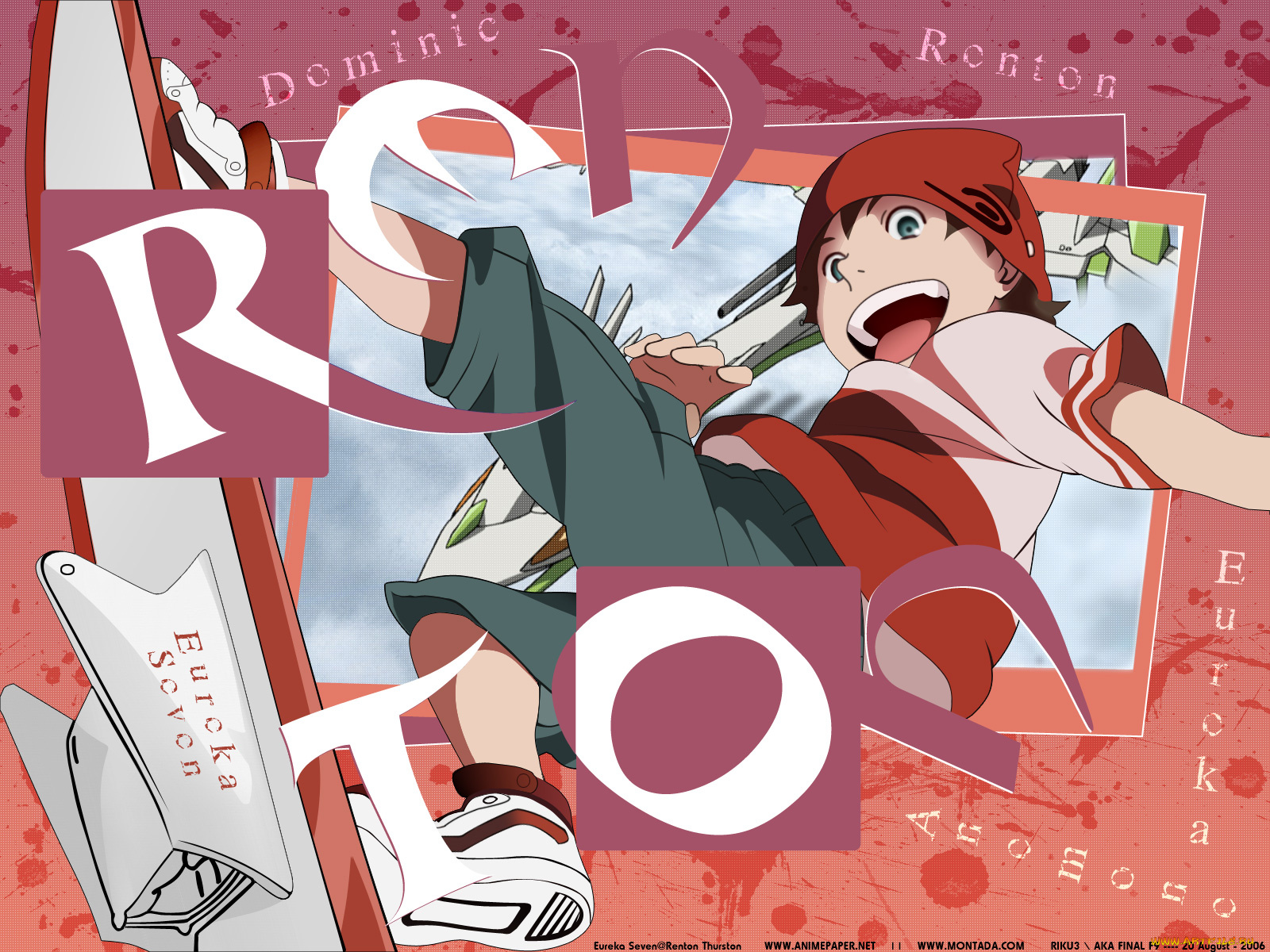 аниме, eureka, seven