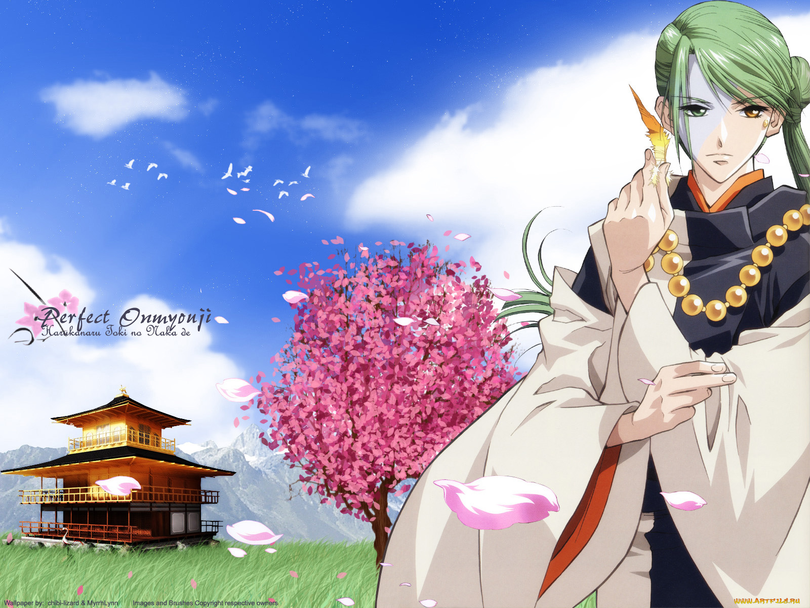 аниме, haruka, naru, toki, no, naka, de