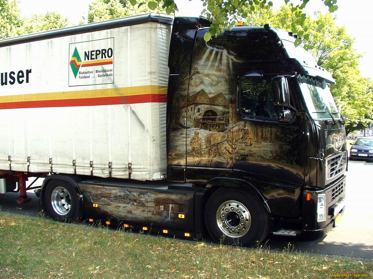 автомобили, volvo, trucks