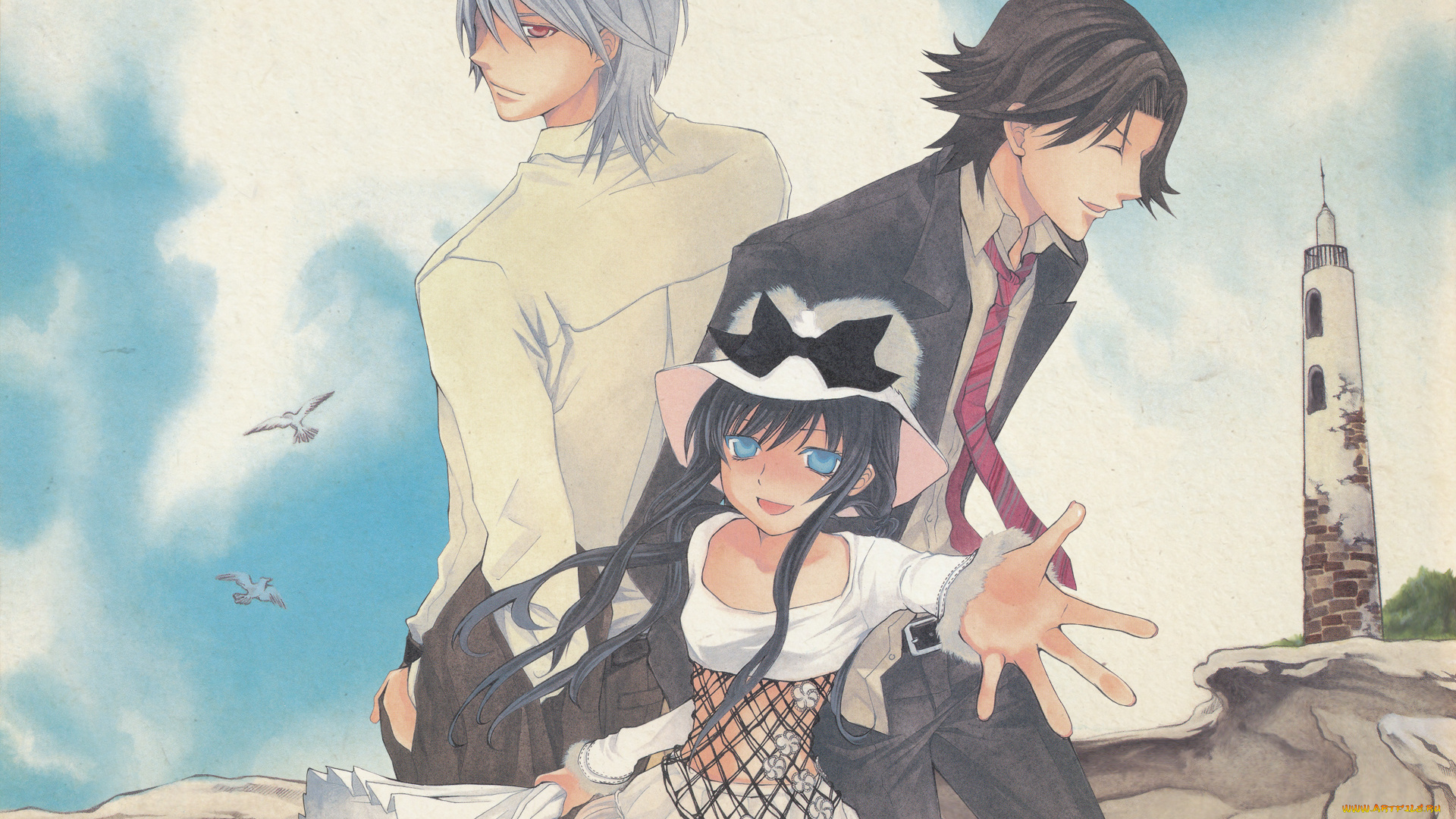 аниме, hatenkou, yuugi