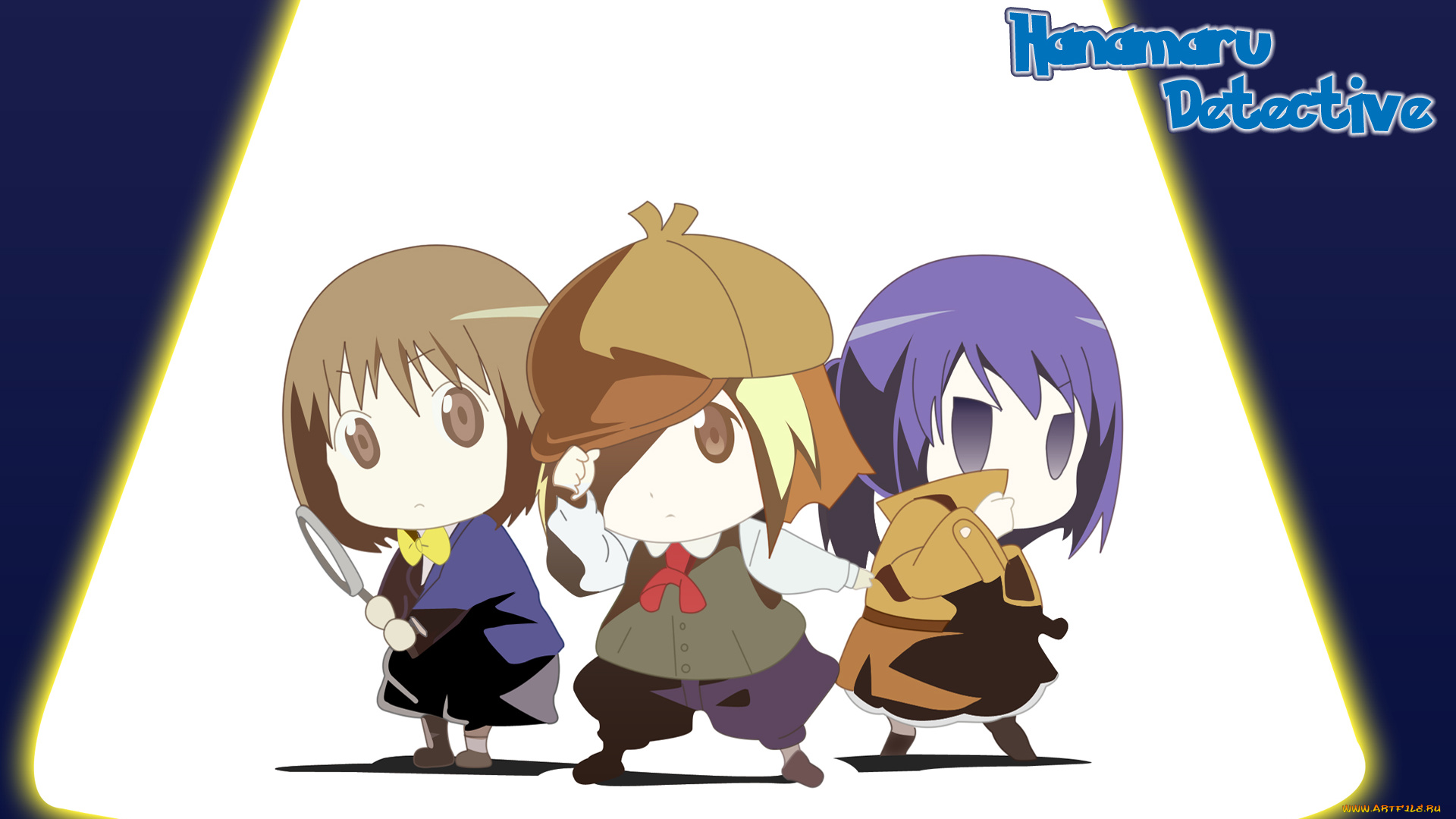 hanamaru, youchien, аниме