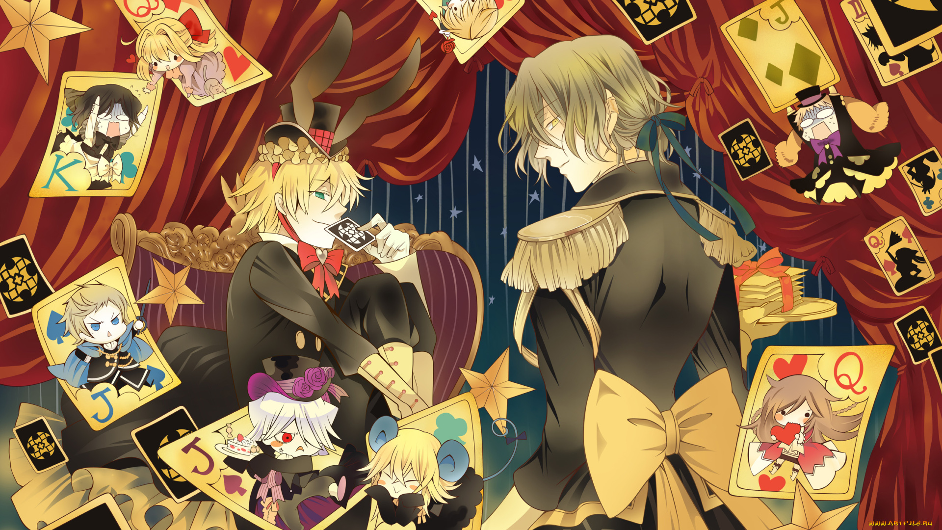 pandora, hearts, аниме