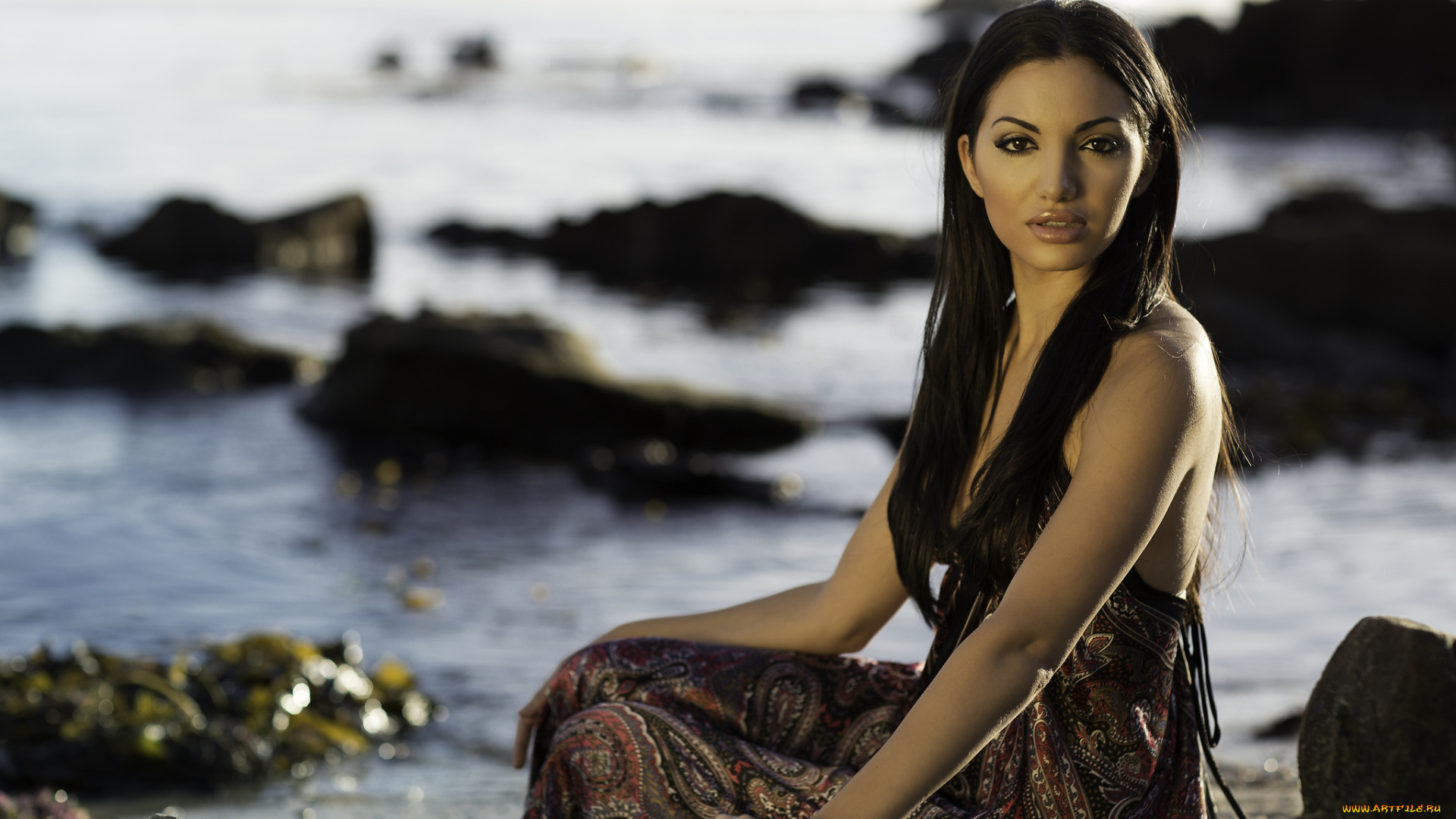 -Unsort, Брюнетки, Шатенки, brittany, девушки, unsort, брюнетки, шатенки, платье