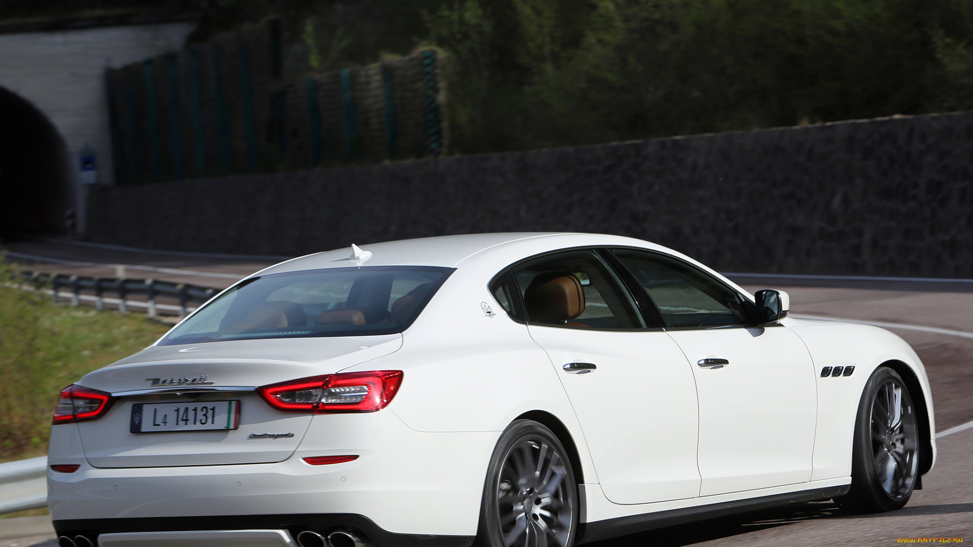 автомобили, maserati, светлый, 2013г, quattroporte