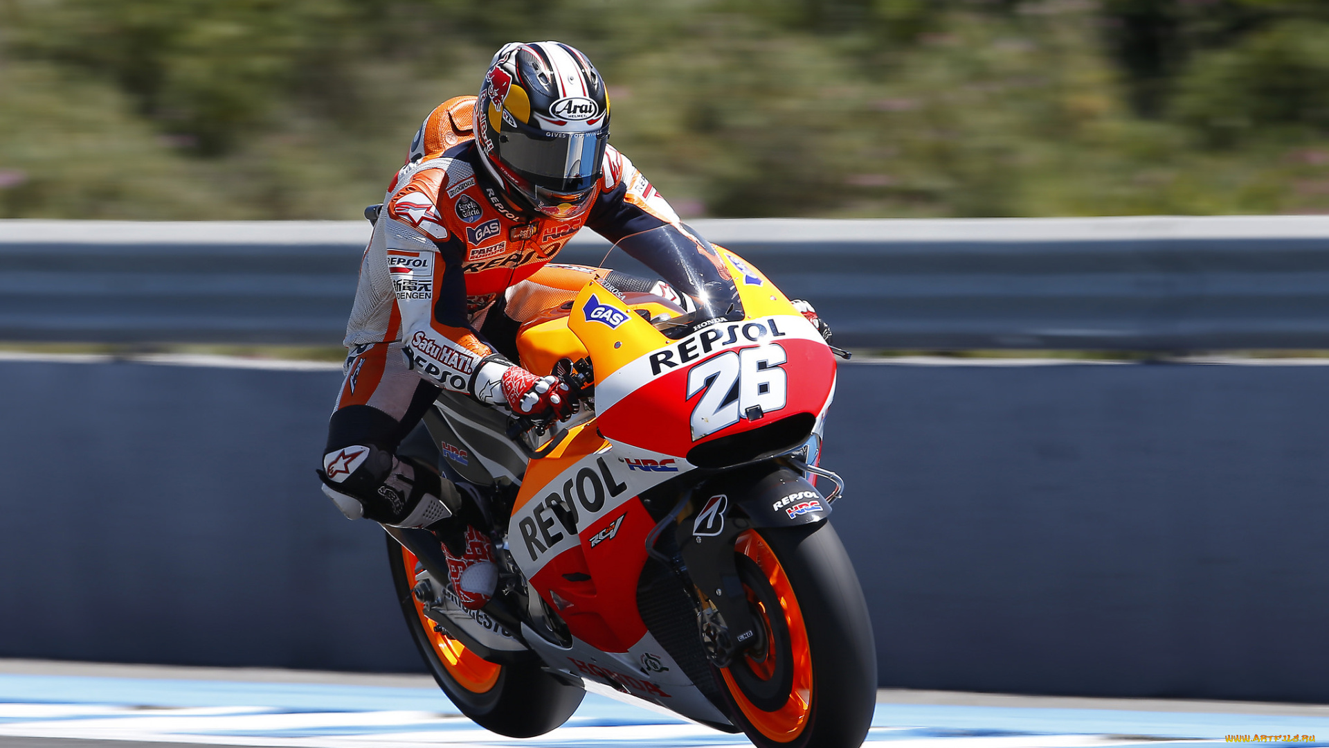 dani, pedrosa, спорт, мотоспорт, байк, трек, вираж, экипировка, гонщик