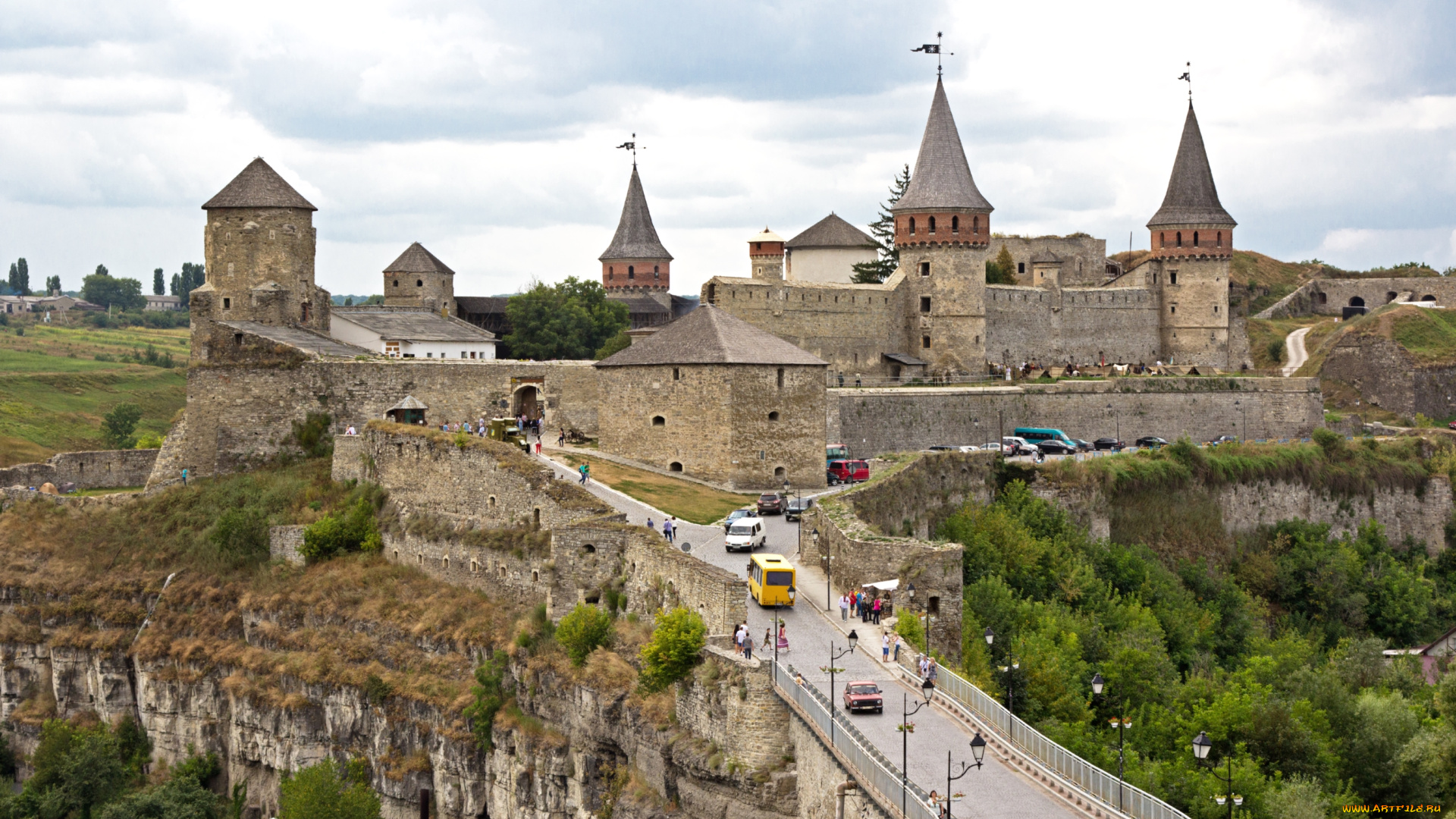 камянец-подольский, , украина, города, -, дворцы, , замки, , крепости, замок, башни